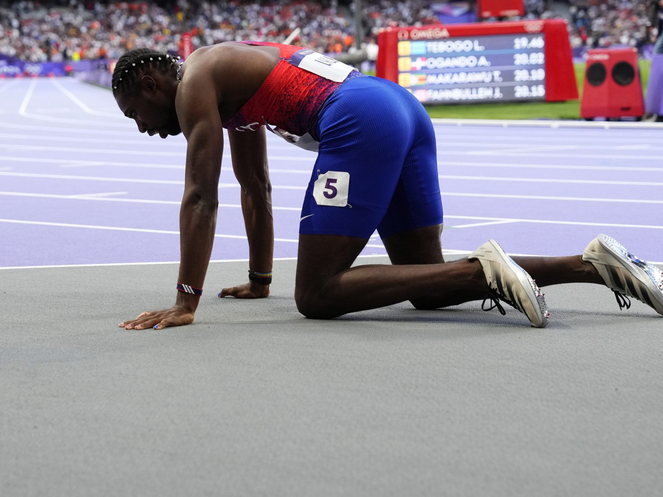Noah Lyles leidet seit seiner Kindheit an Asthma. Noah Lyles leidet seit seiner Kindheit an Asthma.