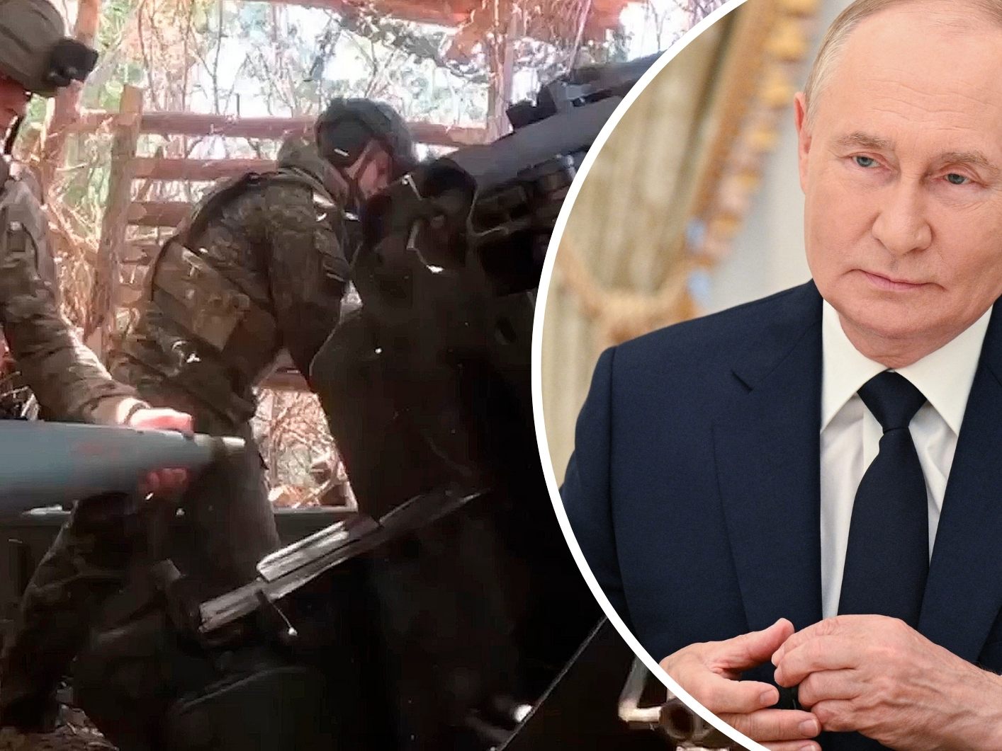 Putin braucht dringend mehr Soldaten für seinen Krieg in der Ukraine. Putin braucht dringend mehr Soldaten für seinen Krieg in der Ukraine.