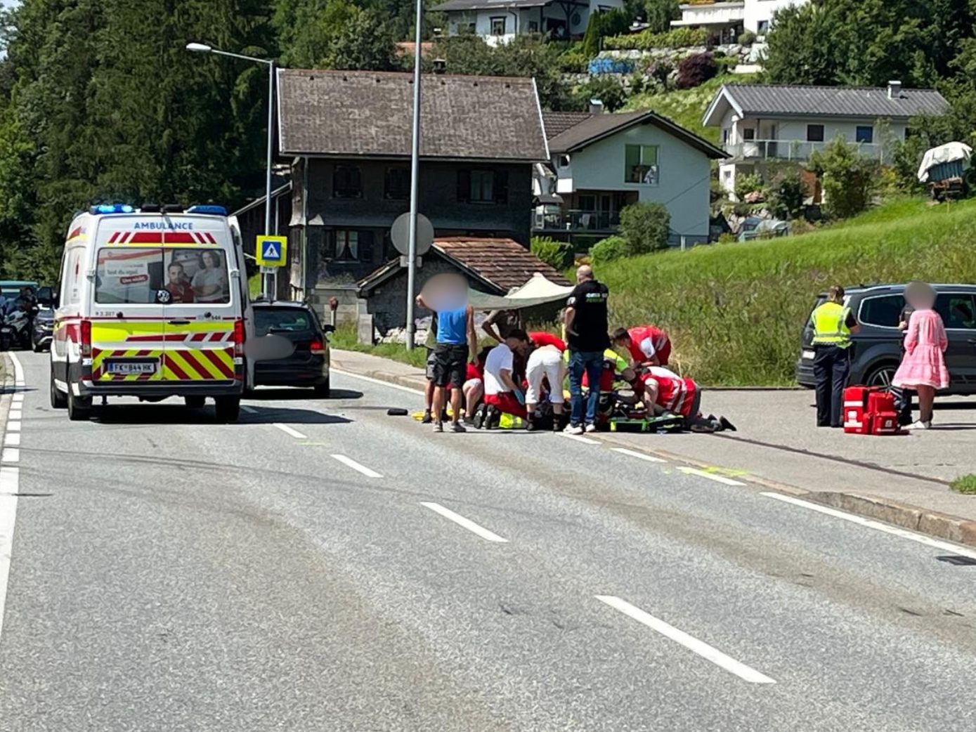 Schwerer Unfall in Albschwende.