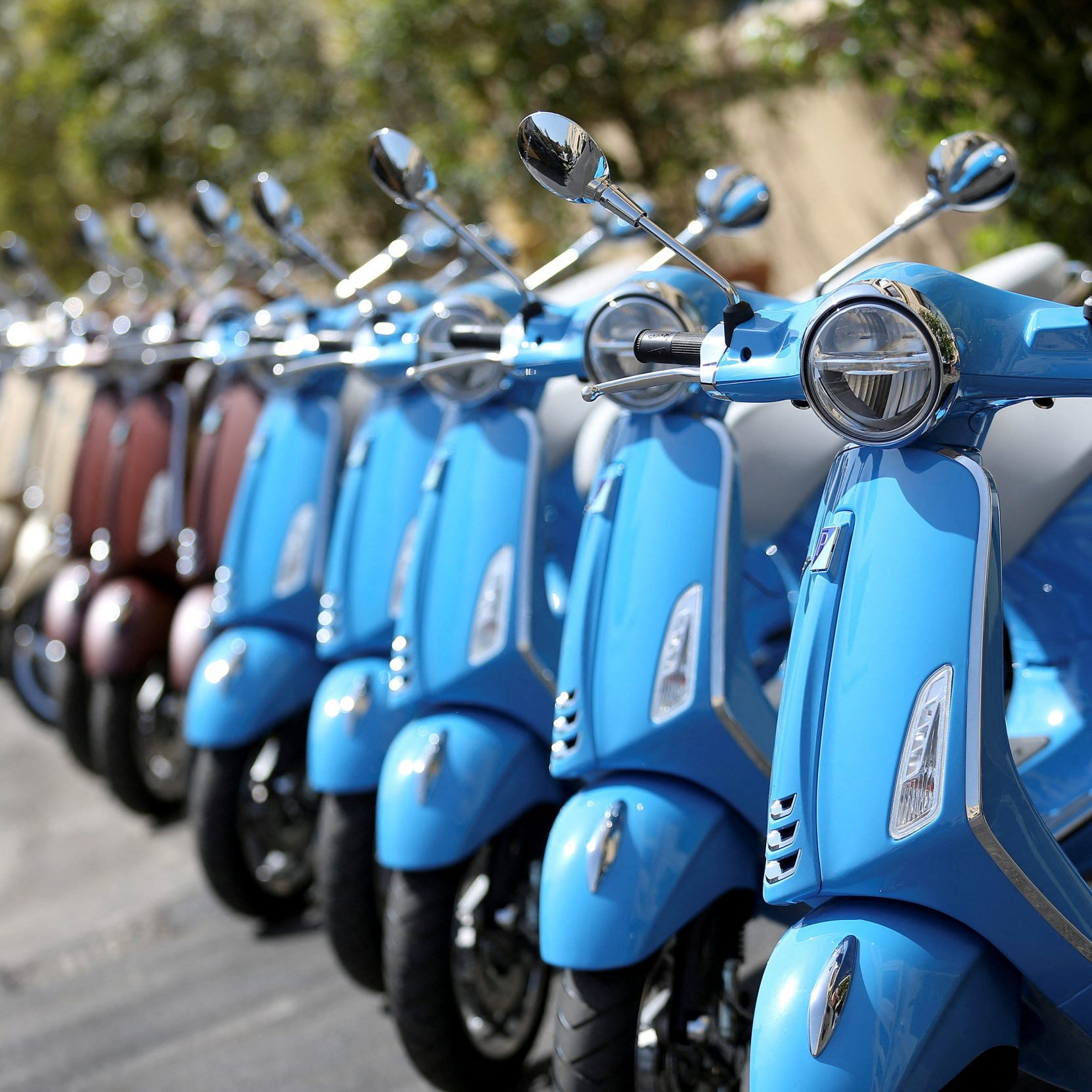 Vespas sind schon seit den 1940ern Kult.