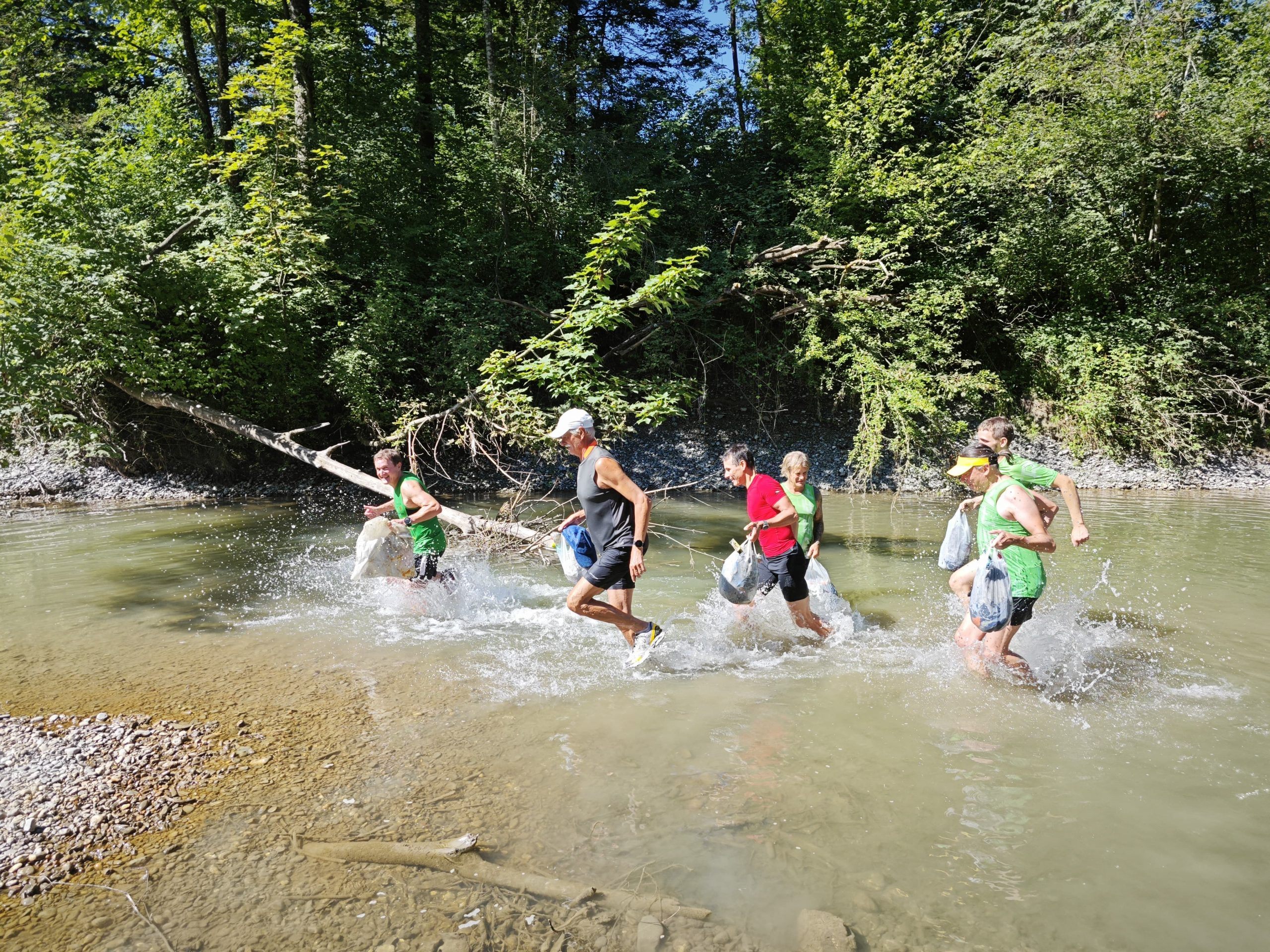 Samstagslauf durch die Dornbirner Ach Samstagslauf durch die Dornbirner Ach