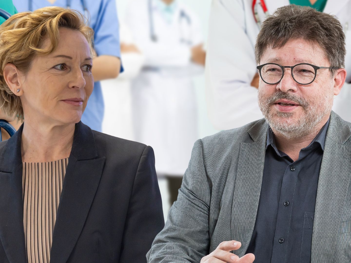 Ärztekammerpräsident Walla und Gesundheitslandesrätin Rüscher befürchten bei ÖGK-Gesamtvertrag Abwanderung ins Wahlarztsystem