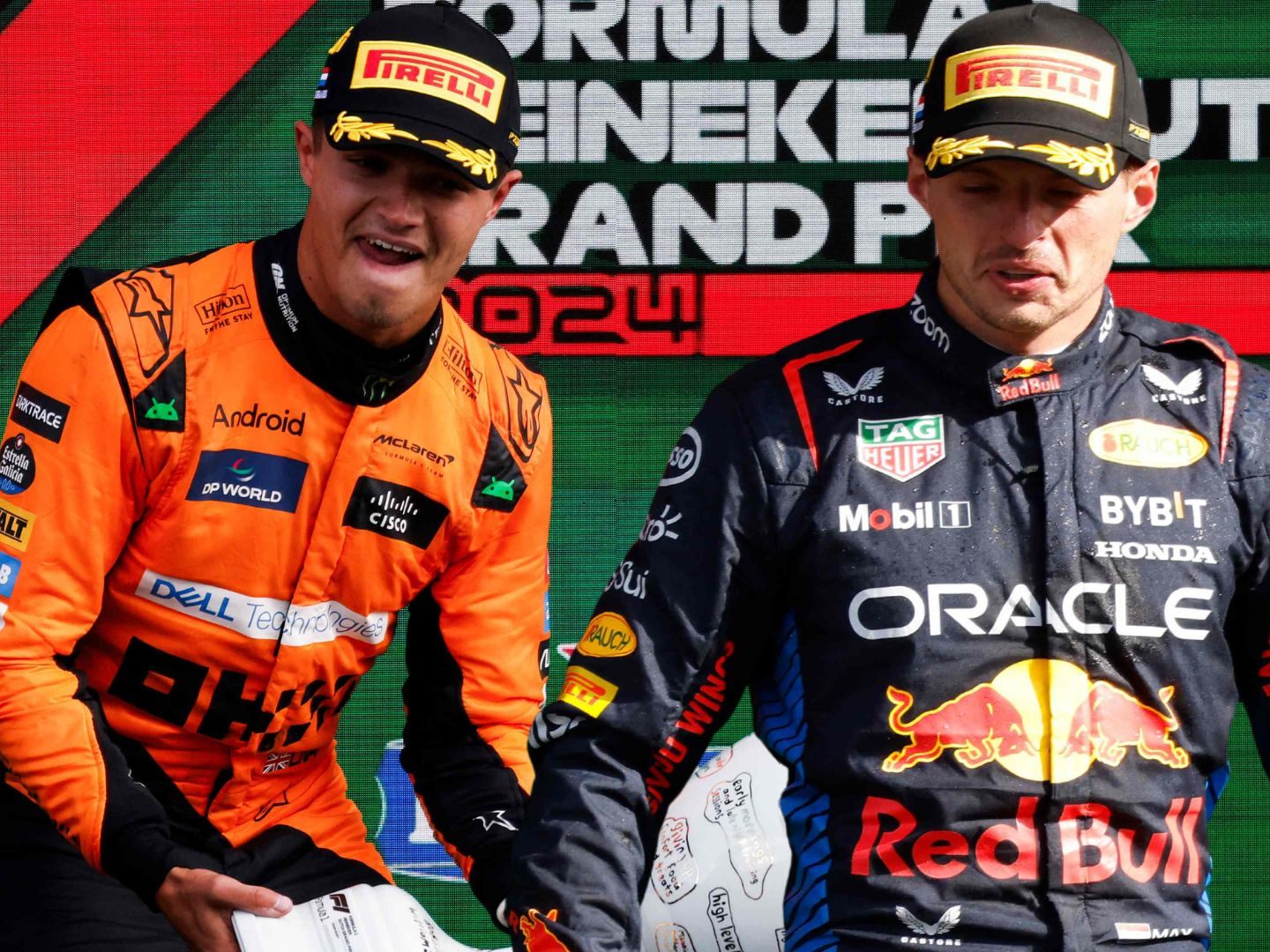 Norris hält Titelgedanken trotz überlegenem Zandvoort-Sieg für "ziemlich dumm" Norris hält Titelgedanken trotz überlegenem Zandvoort-Sieg für "ziemlich dumm"