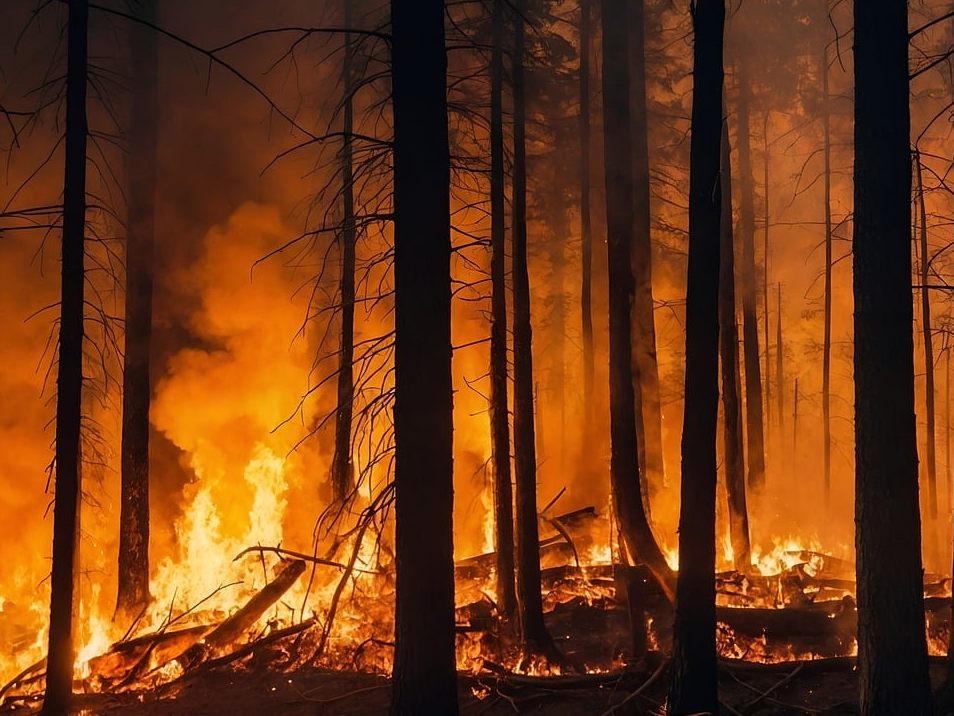 Niederösterreichische Feuerwehren sind auf Korsika im Löscheinsatz.
