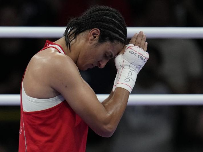 Khelif will mit einer Goldmedaille ihre Kritiker zum Verstummen bringen. Khelif will mit einer Goldmedaille ihre Kritiker zum Verstummen bringen.