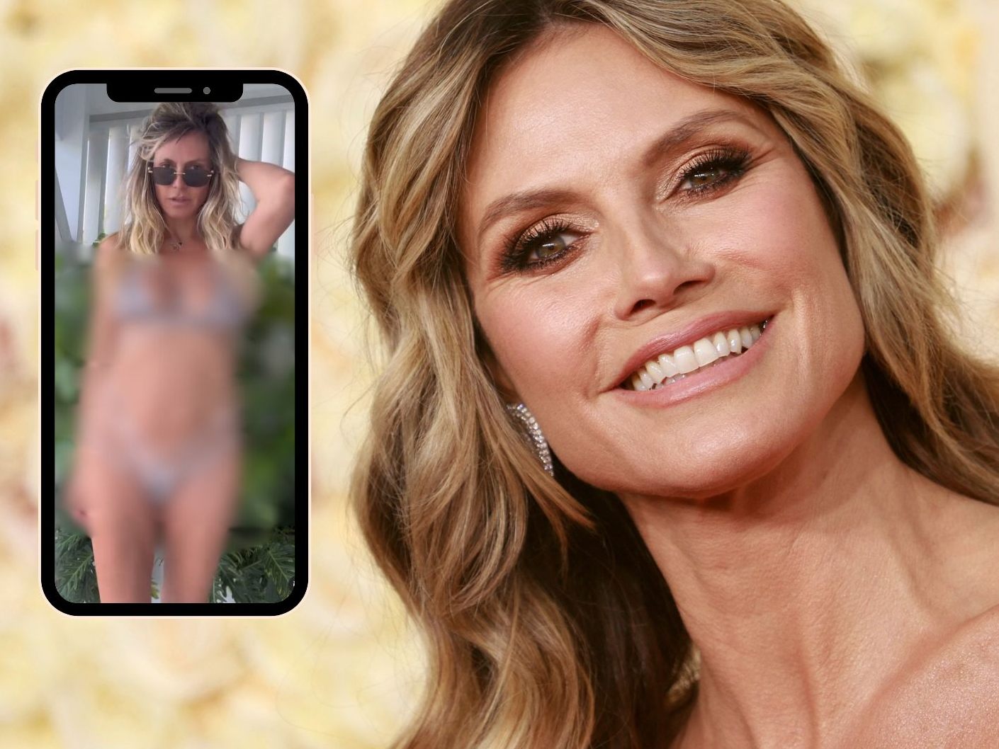 Heidi Klum begeistert im Mikro-Bikini: Liebesgrüße und Jubiläumspläne. Heidi Klum begeistert im Mikro-Bikini: Liebesgrüße und Jubiläumspläne.