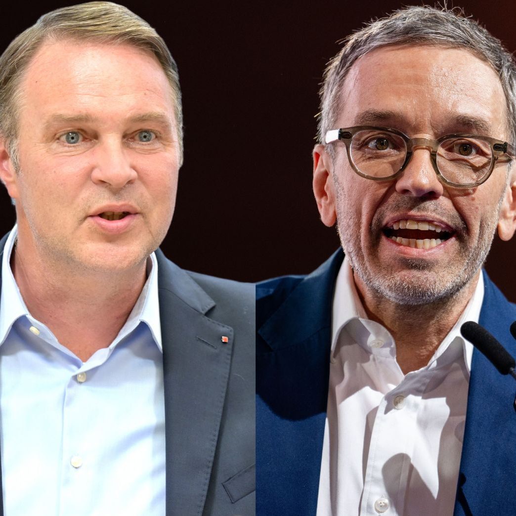 FPÖ bei 27 - ÖVP 23,3 - SPÖ 22,1 - NEOS 9,8 - Grüne 8,5 - BIER 5,2 - KPÖ 2,9