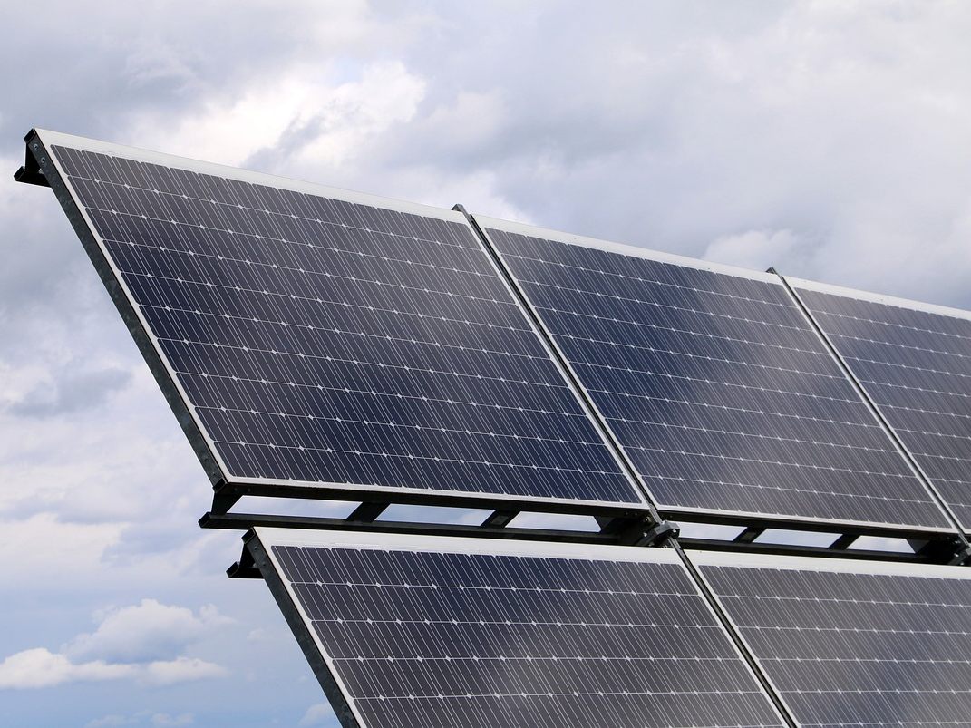 Alte Solarmodule sind umweltschonend recycelbar.