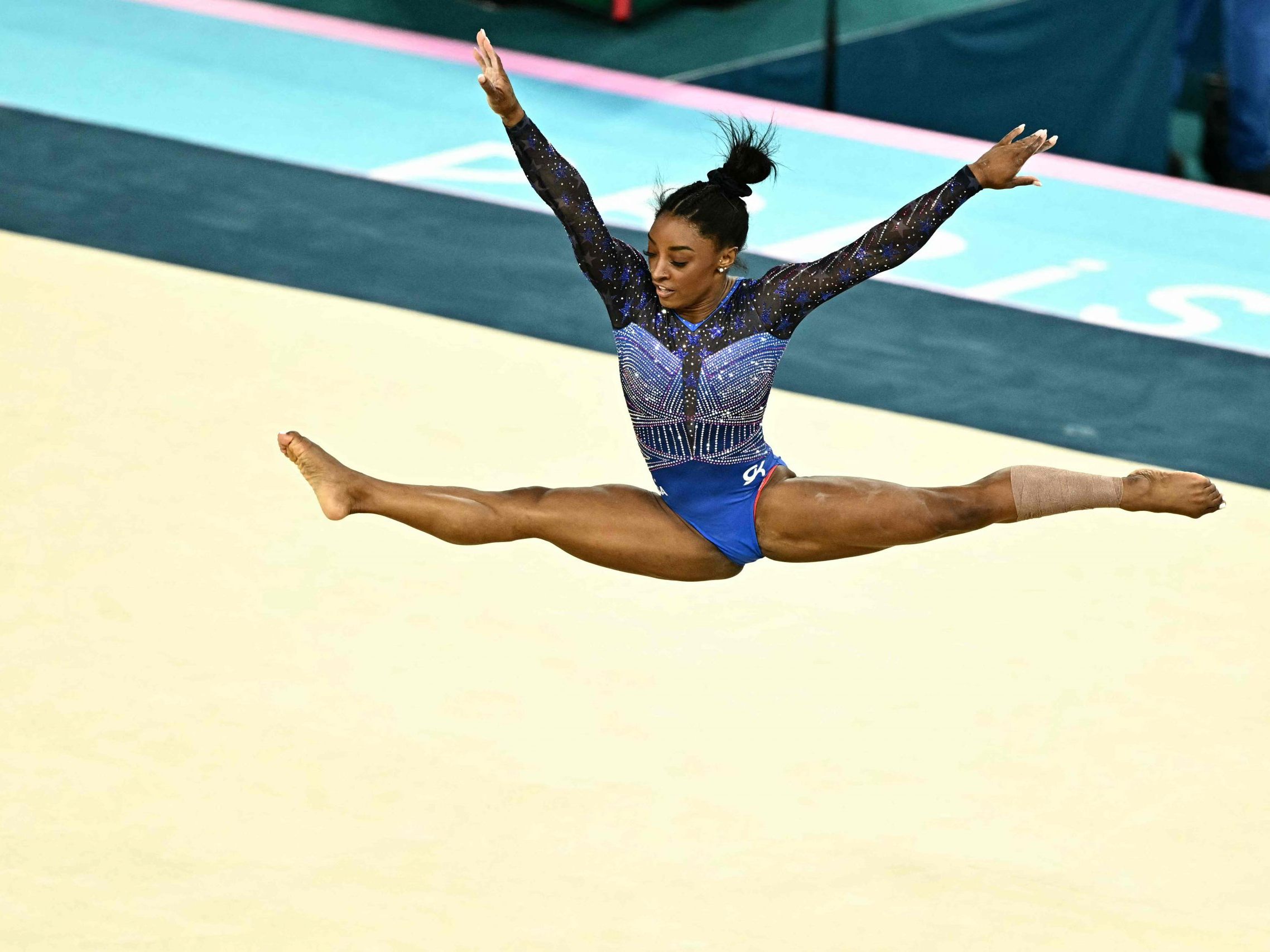 Olympia-Gold für Simone Biles im Mehrkampf.
