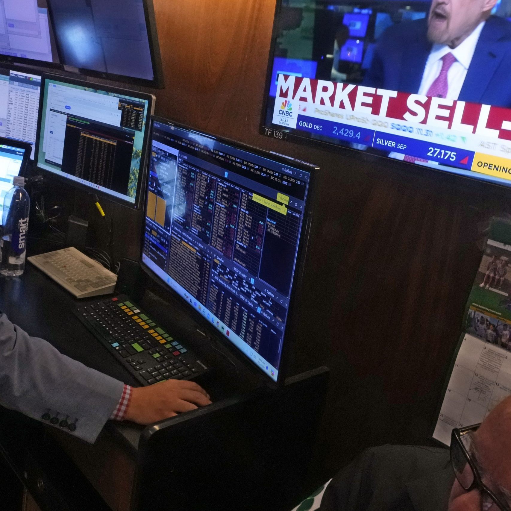 Turbulenzen an der Wall Street.