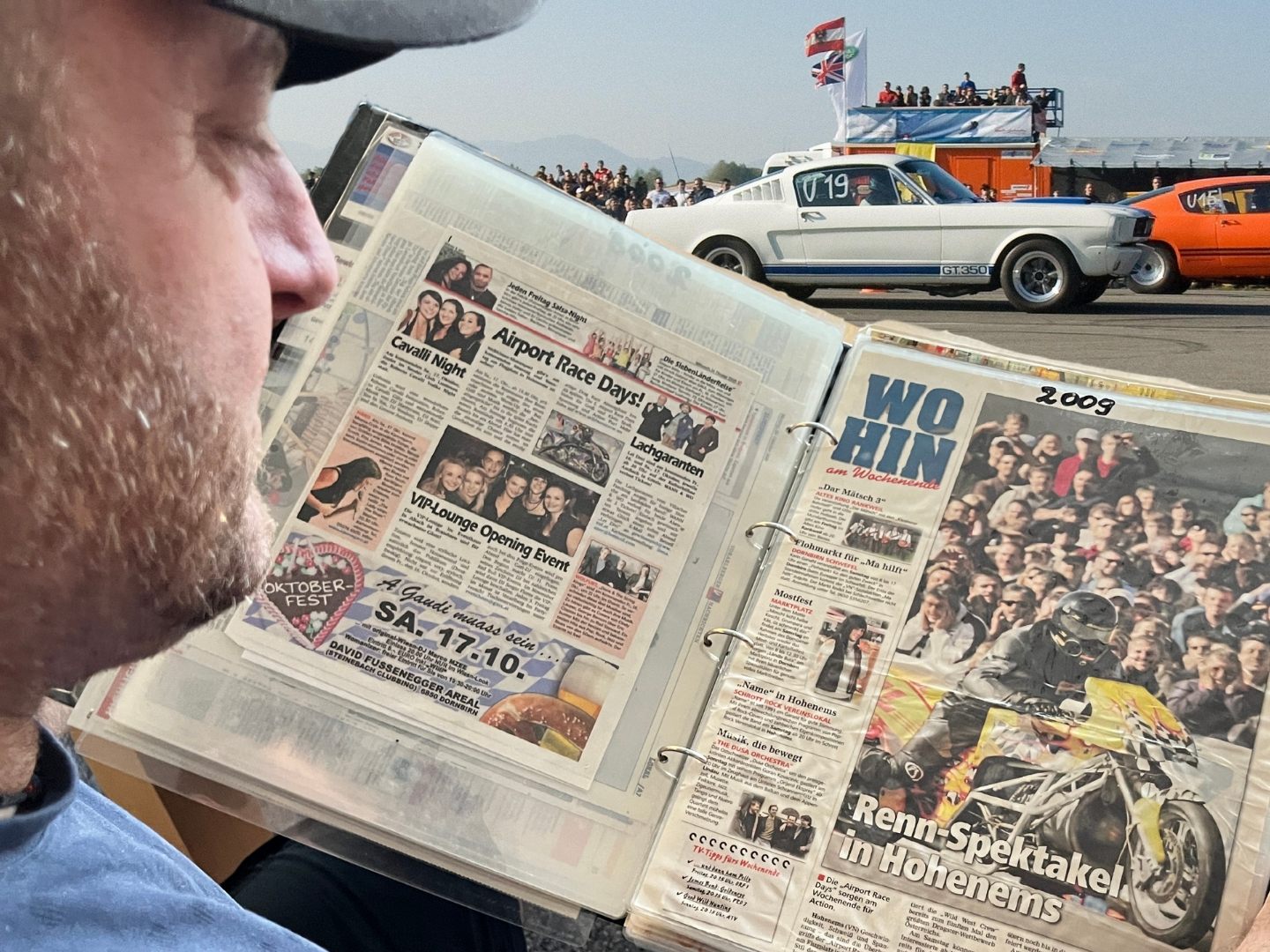 Veranstalter Jürgen Albrecht blickt auf 20 Jahre Airport Racedays zurück. Veranstalter Jürgen Albrecht blickt auf 20 Jahre Airport Racedays zurück.