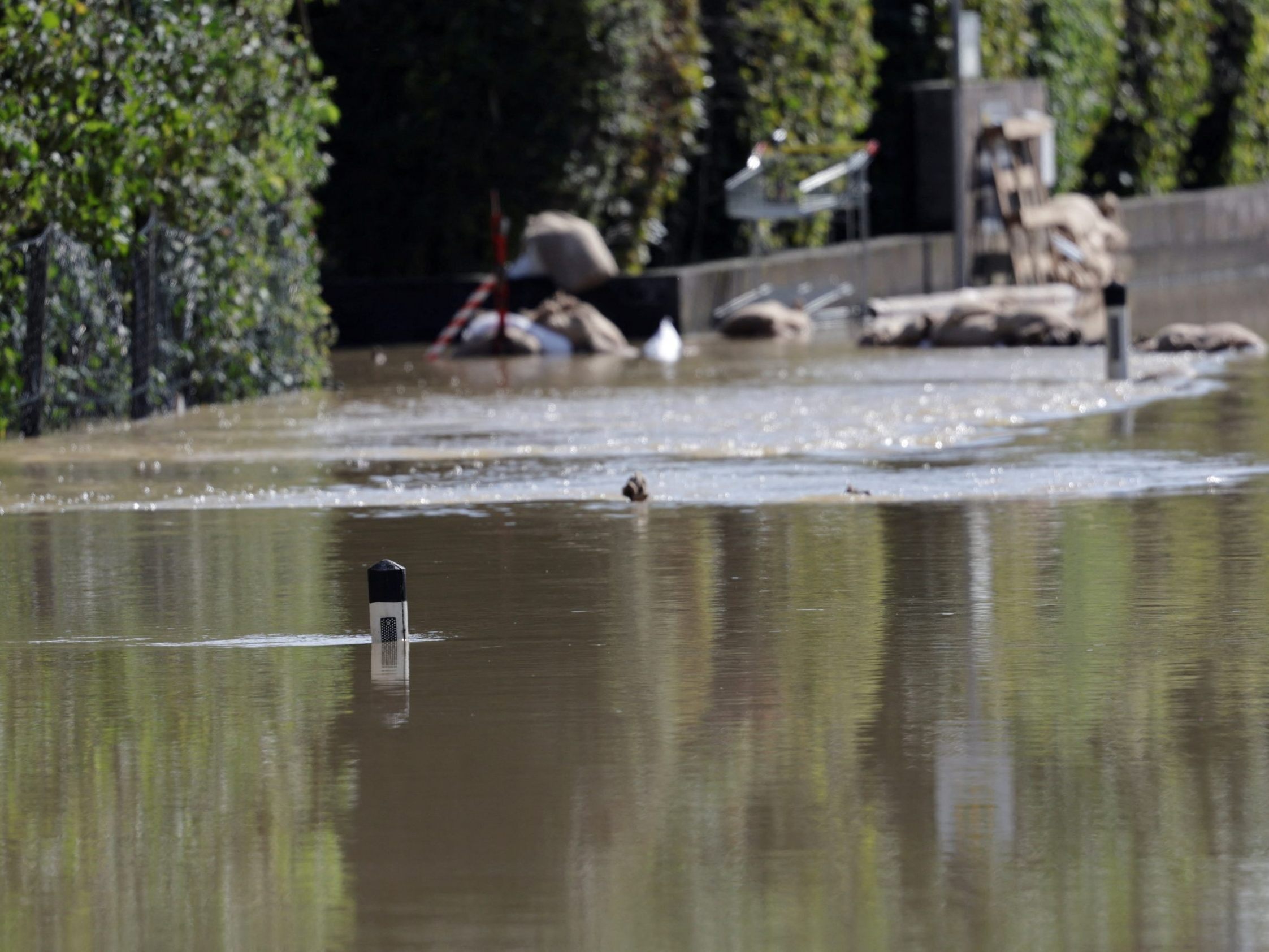Von Donnerstag bis Montag waren es regional bis zu 300 und stellenweise sogar knapp über 400 Millimeter. Von Donnerstag bis Montag waren es regional bis zu 300 und stellenweise sogar knapp über 400 Millimeter.