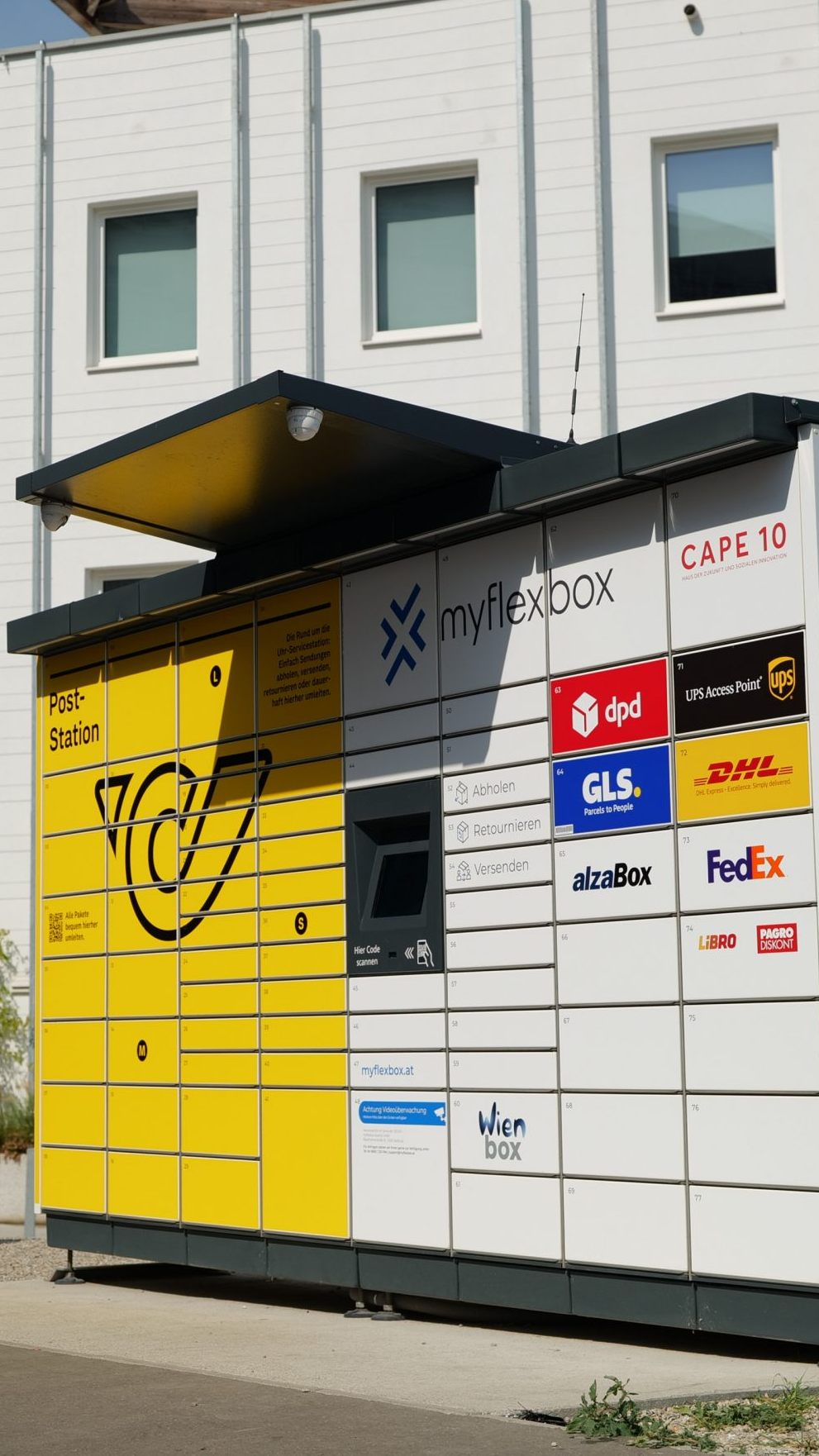 Die Post erweitert ihr Netz an Paketstationen.