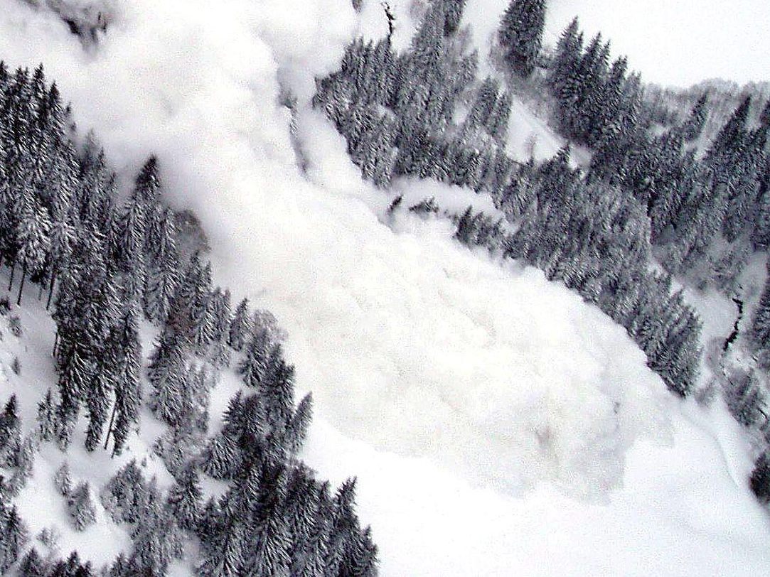 Lawinenabgang im Salzburger Pongau.