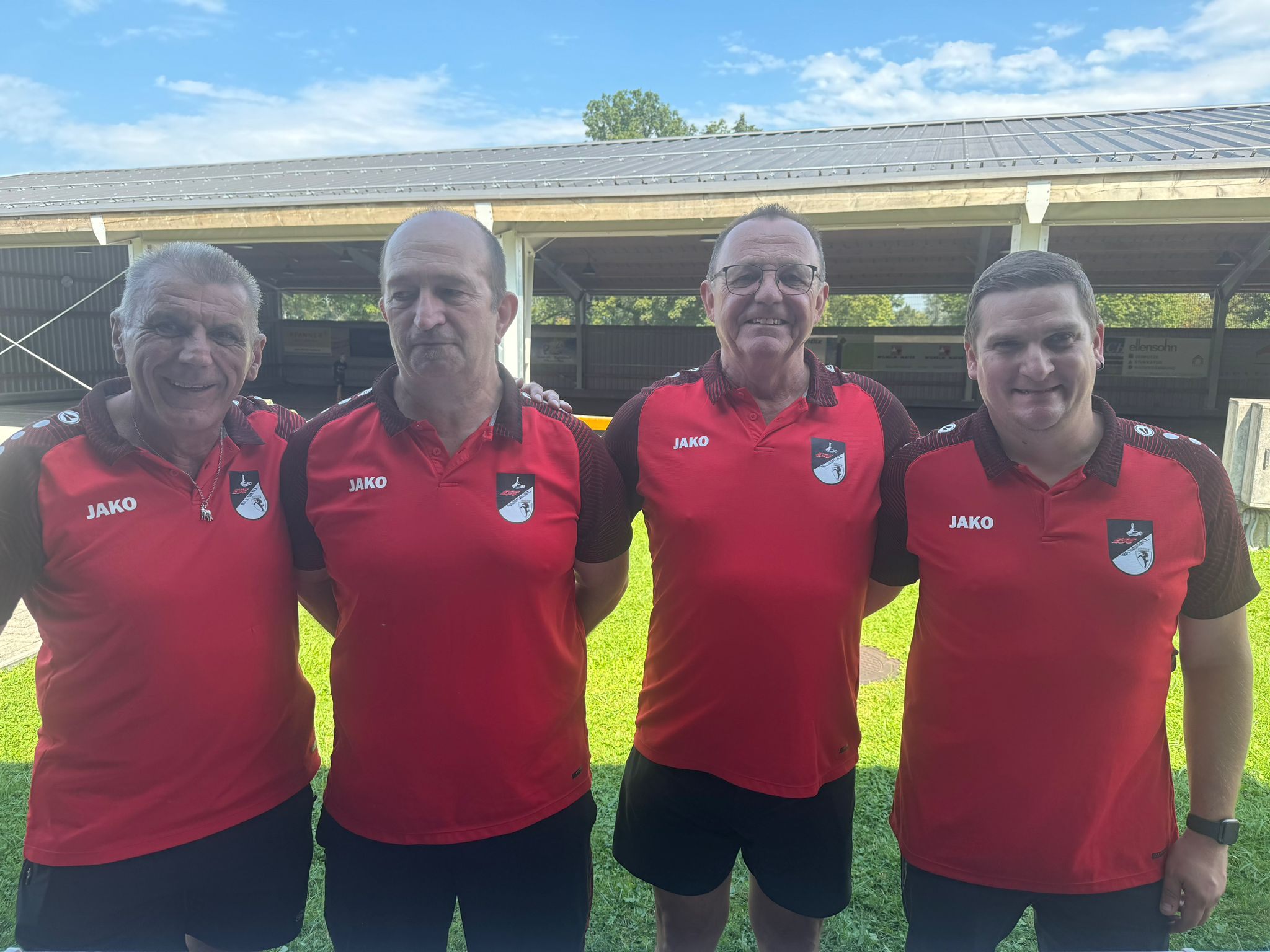 (Raimund Walch, Jürgen Juriatti, Obmann Josef Gruber, Vinzenz Zech)