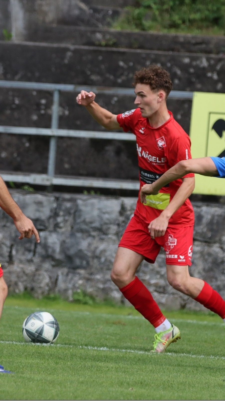 Thomas Baldauf gelang das Siegtor für Rankweil gegen Alberschwende.