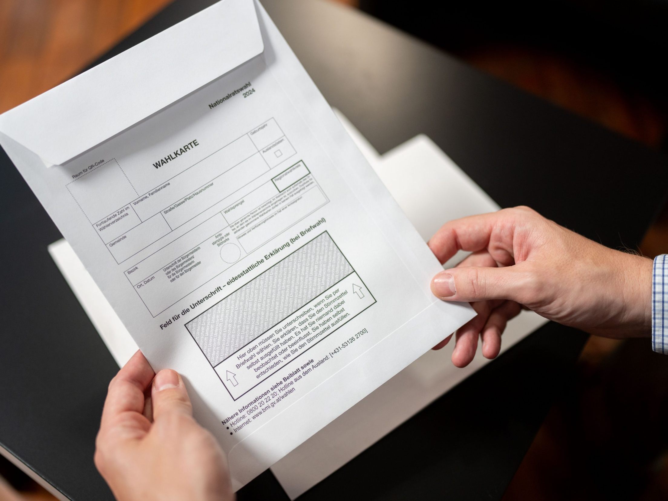 Neuer Briefwahlrekord aufgestellt.