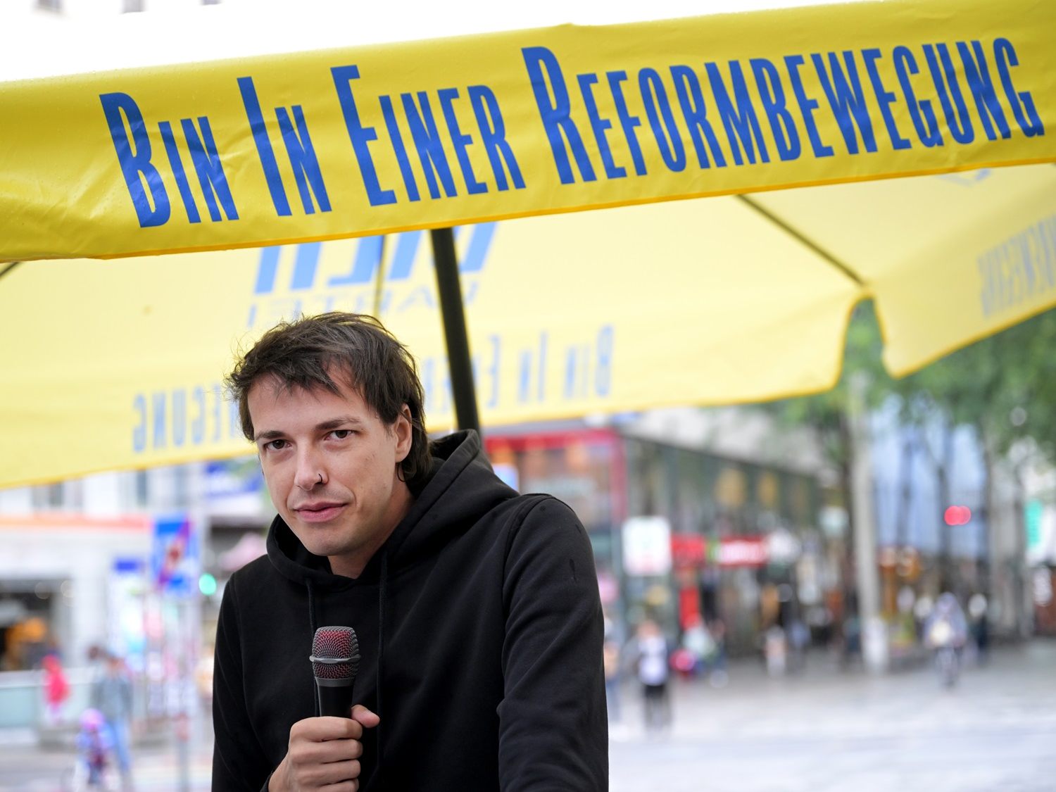 "Wir bangen überhaupt nicht", so der Bierpartei-Chef vor der Nationalratswahl.