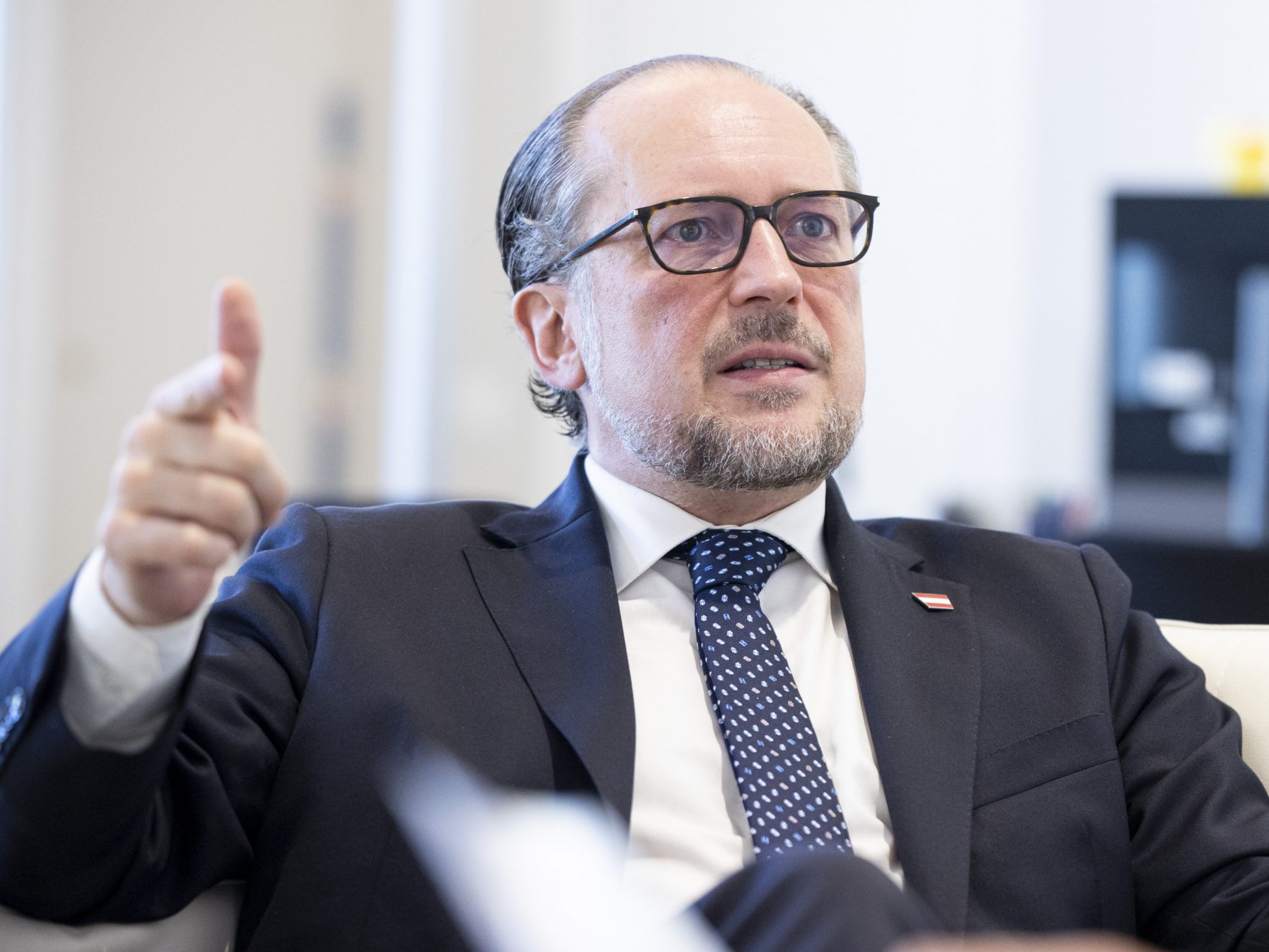 Schallenberg eröffnete die Konferenz der Botschafter.
