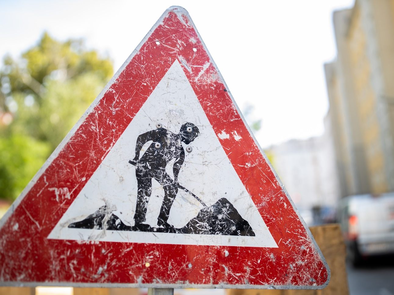 Arbeiten stehen in der Großenzersdorfer Straße in Wien-Donaustadt bevor.