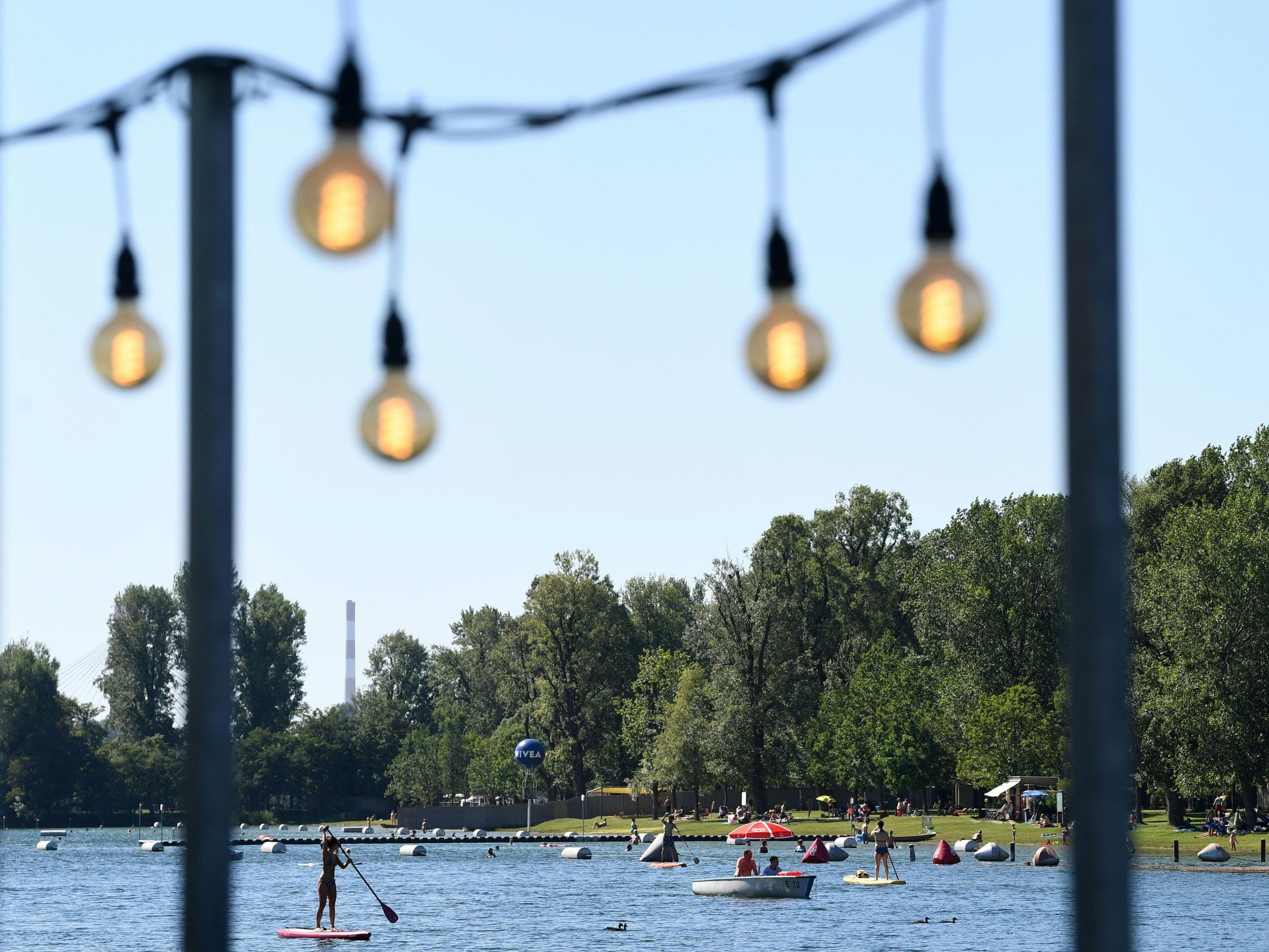 Das beliebteste Freibad der Wiener im Sommer 2024 war das Gänsehäufel.