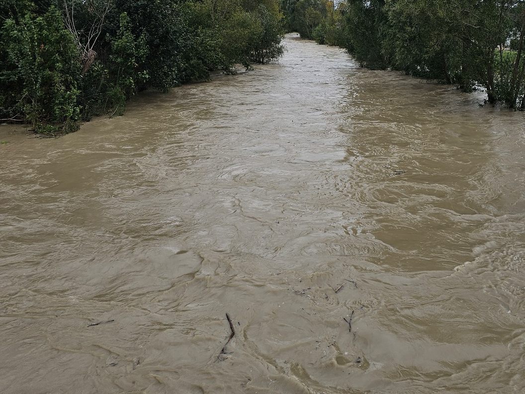 Die Lage an der Leitha im Burgenland ist noch angespannt.