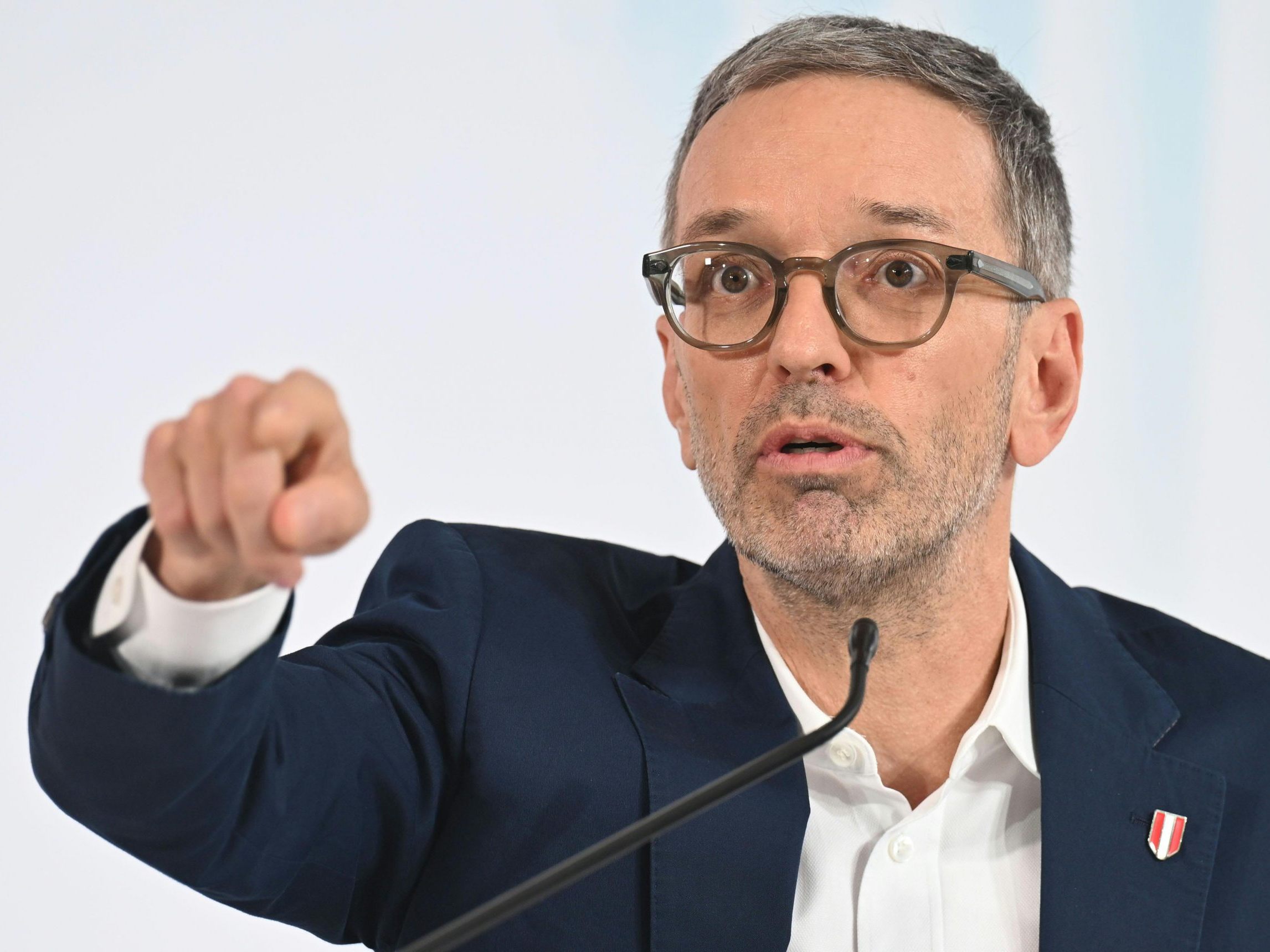 Kickl hatte die Aussage in einem Interview mit der "Presse" und Bundesländerzeitungen getätigt.