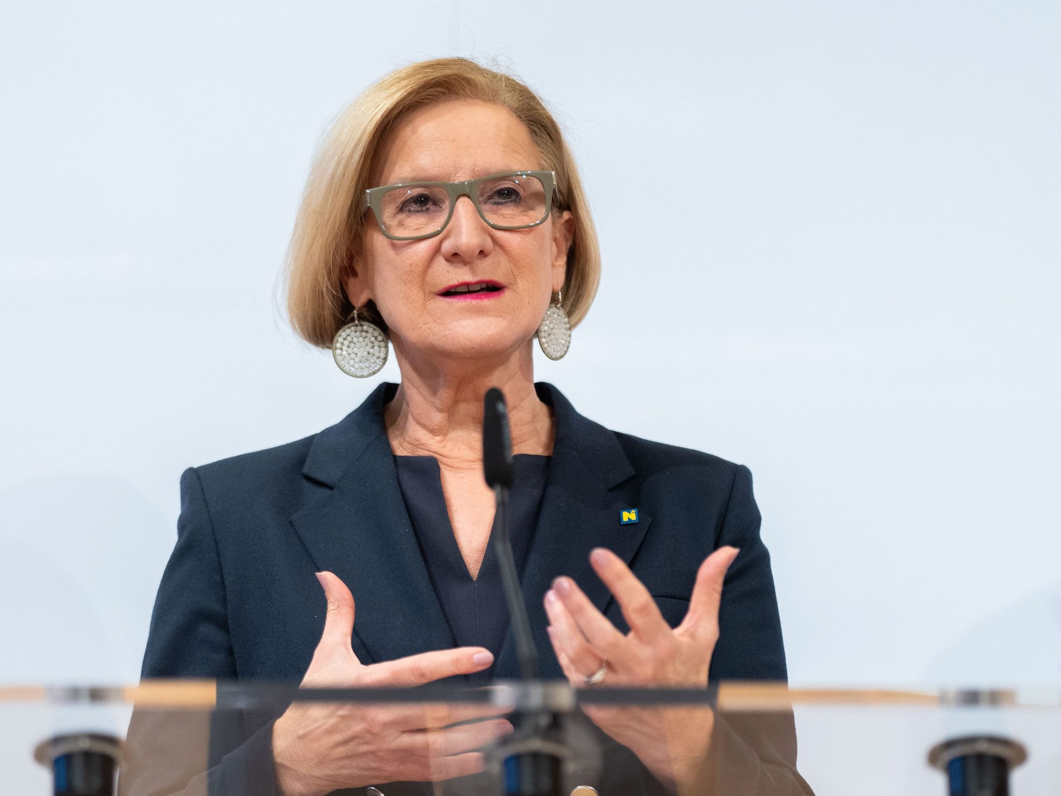 "Das Ziel war ein anderes", so Mikl-Leitner im Hinblick auf das ÖVP-Minus bei der Nationalratswahl.