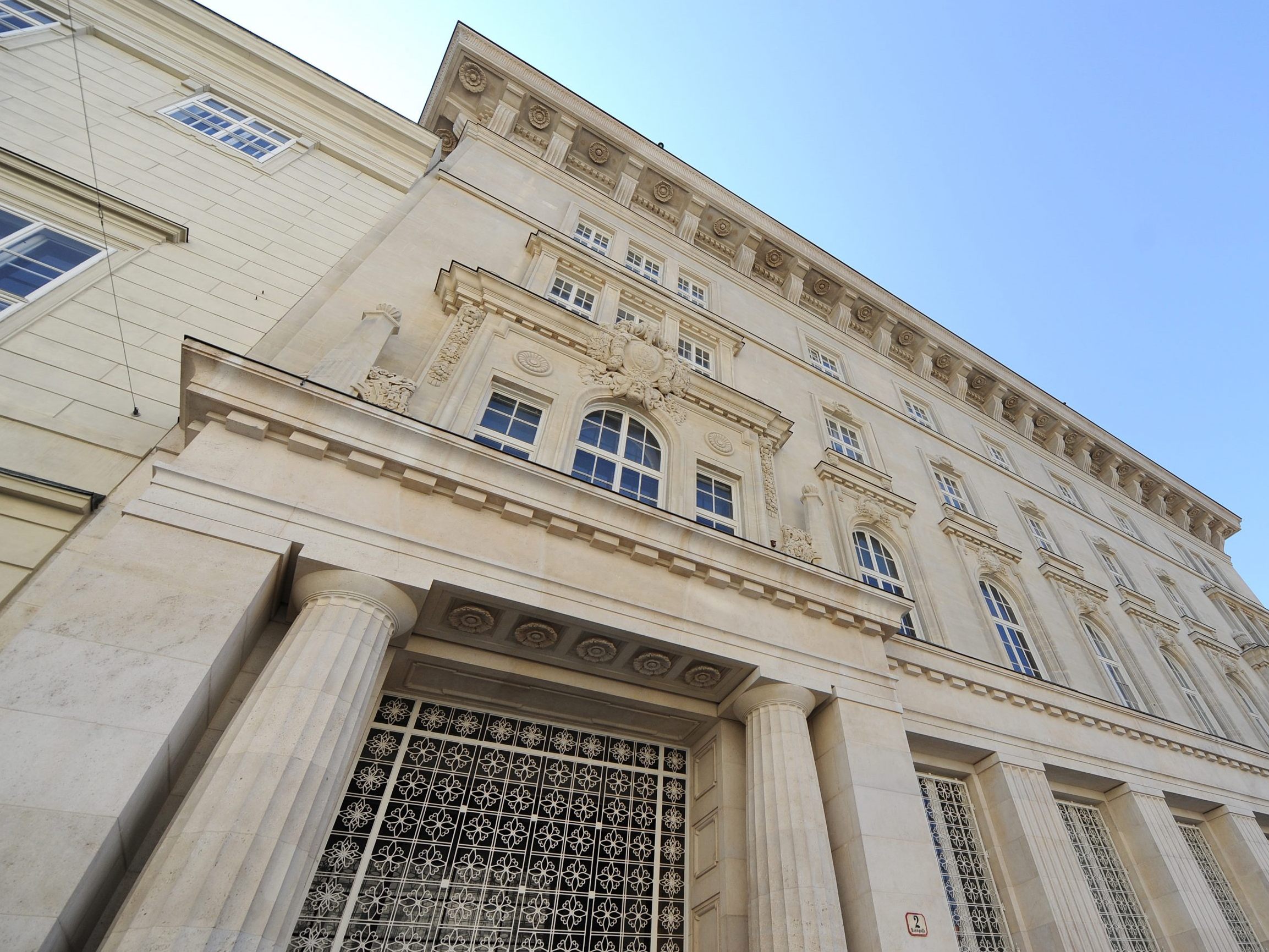 Vor dem VfGH-Gebäude ist eine Ausstellung geplant.