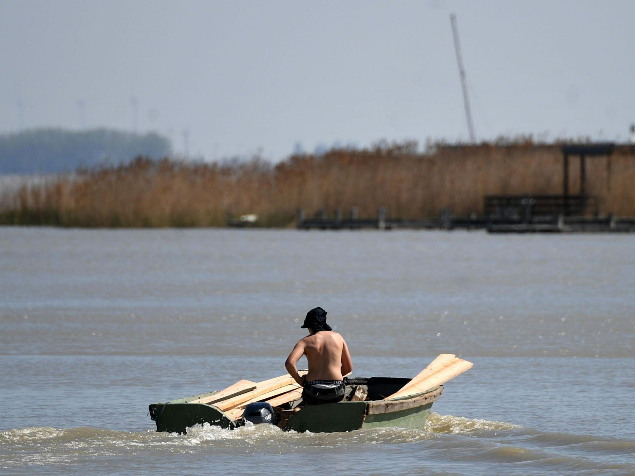 Freizeitaktivitäten waren am Neusiedler See trotz heißer Tage immer möglich.