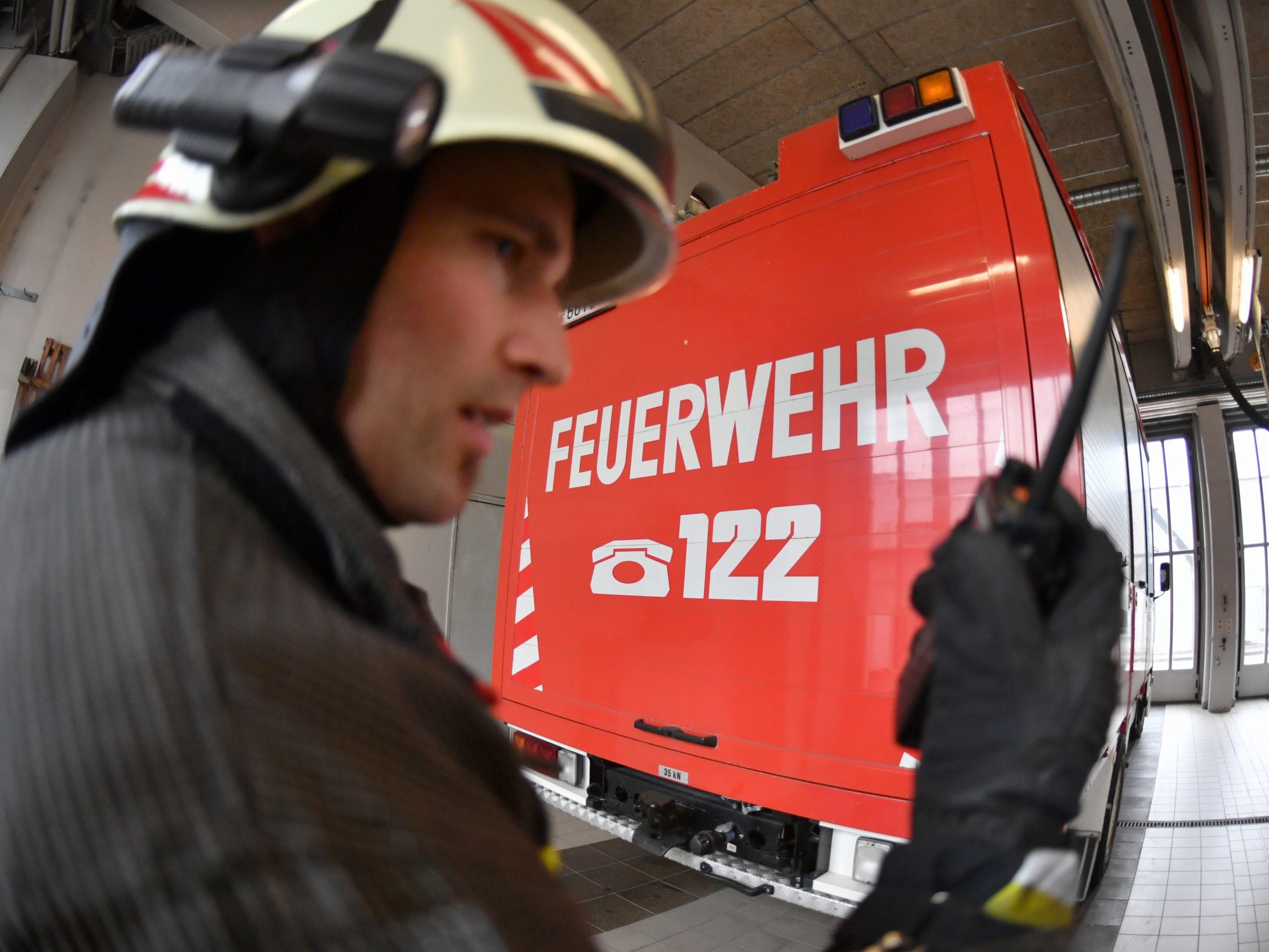 In einem Asylquartier brach ein Brand aus. In einem Asylquartier brach ein Brand aus.