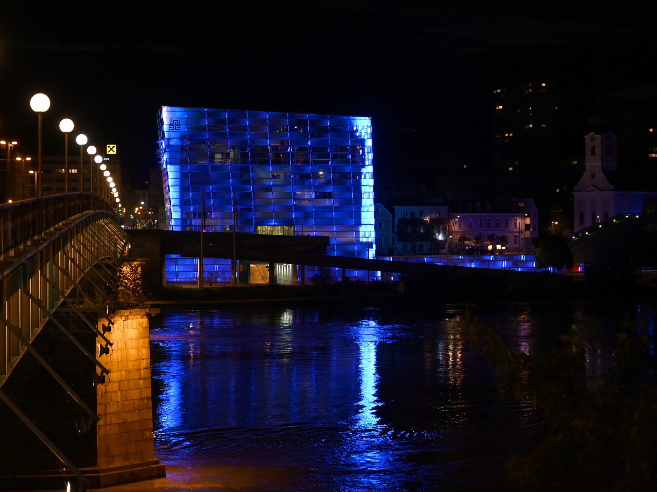 Die "Lange Nacht der Museen" 2024 ist nicht mehr weit entfernt. Im Bild: Das Ars Electronica Center in Oberösterreich. Die "Lange Nacht der Museen" 2024 ist nicht mehr weit entfernt. Im Bild: Das Ars Electronica Center in Oberösterreich.