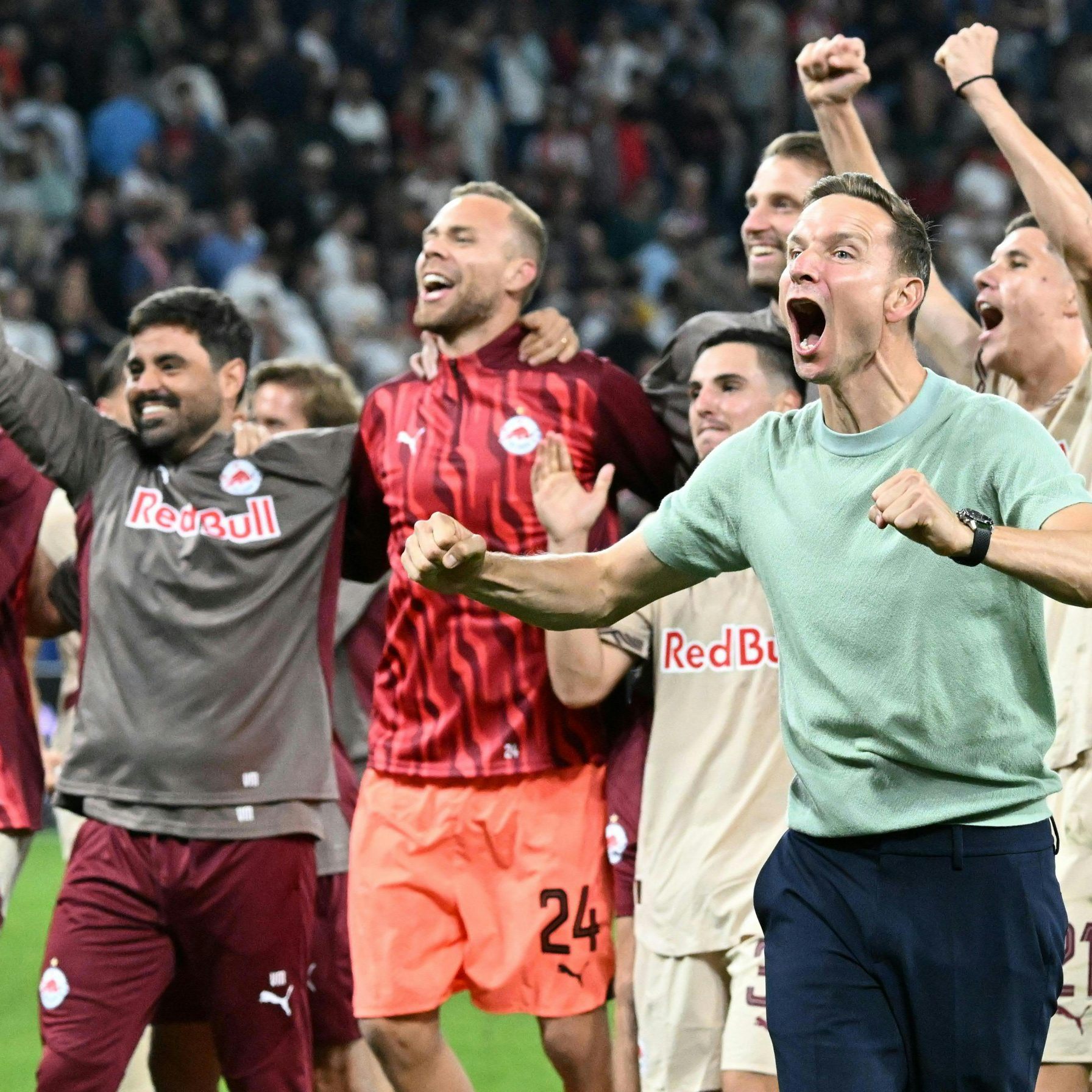 Salzburg ist zum wiederholten Male in der Champions League mit dabei.