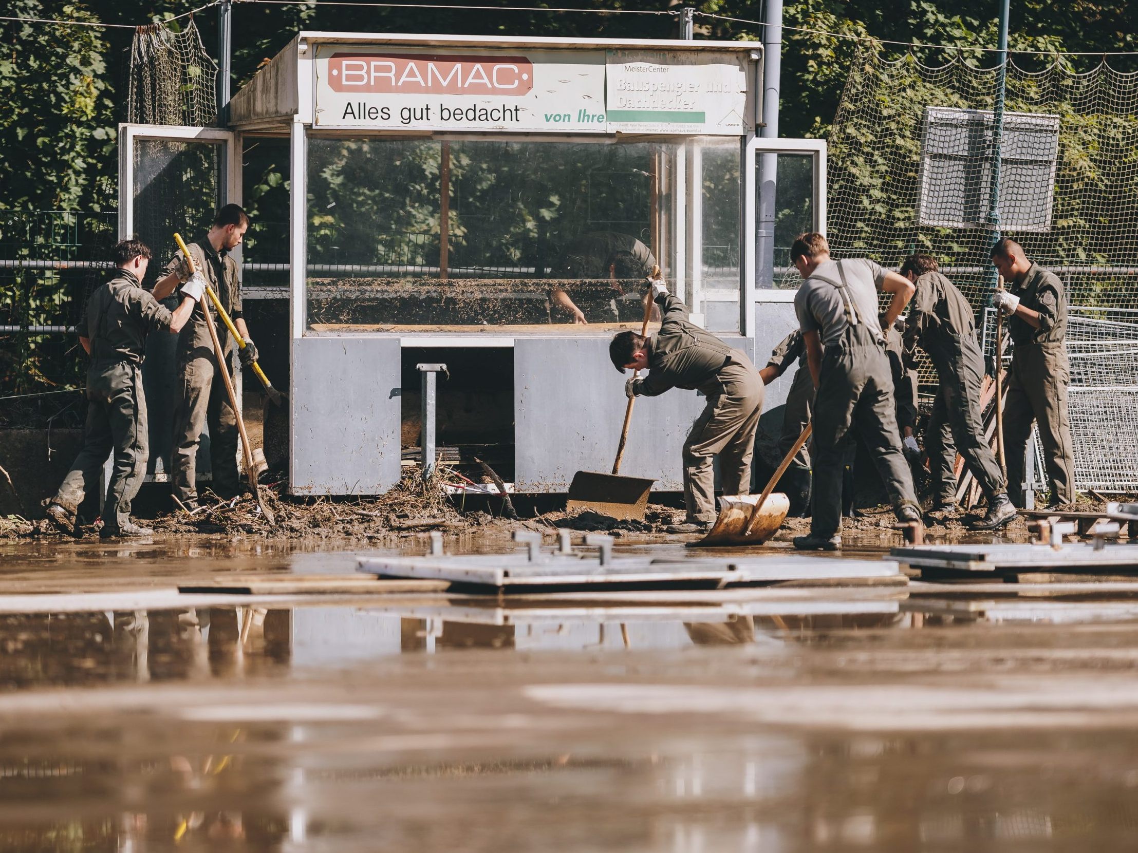 Am Mittwoch gehen die Aufräumarbeiten in Niederösterreich weiter.