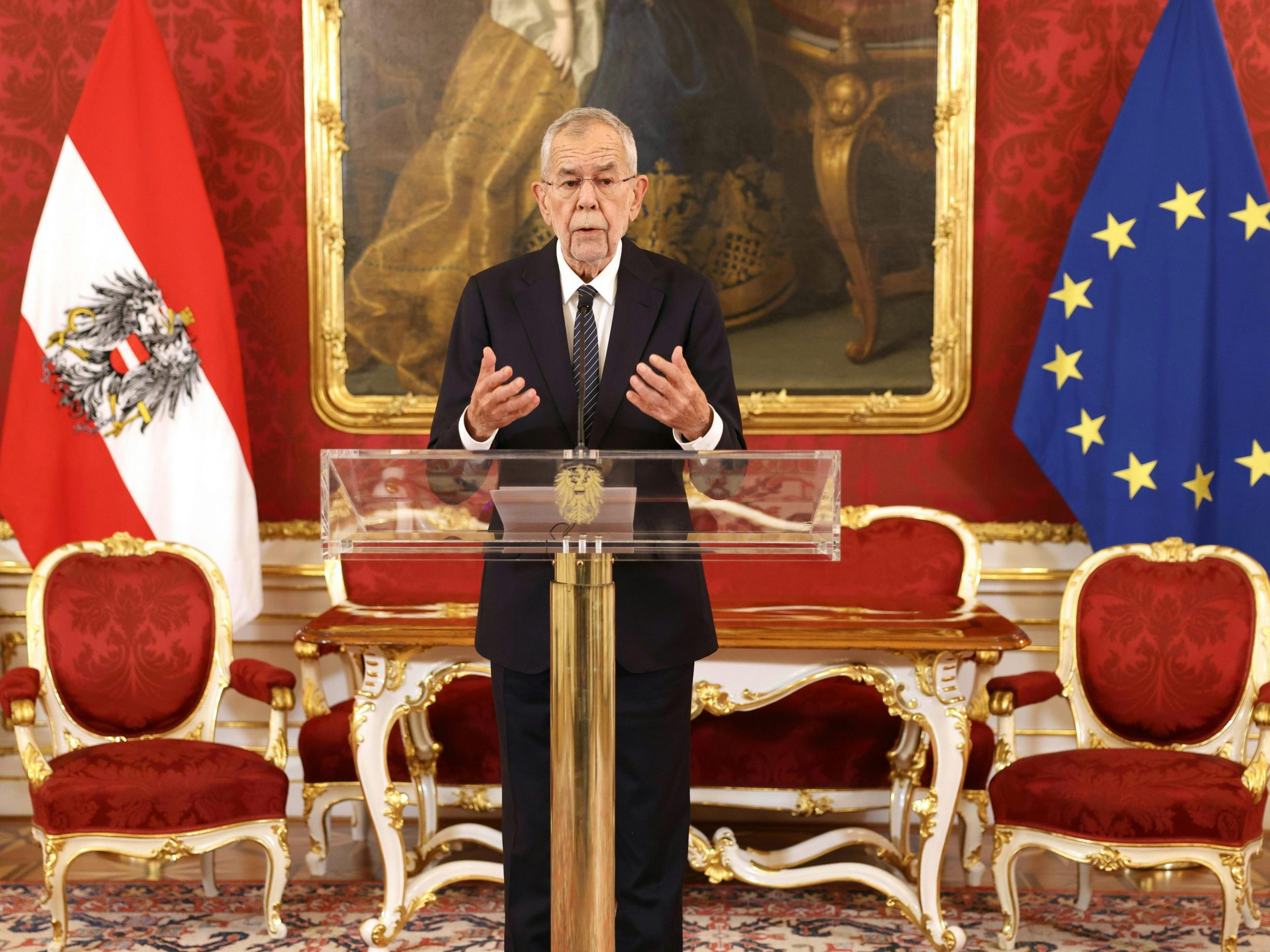 Statement von Van der Bellen zur Nationalratswahl.