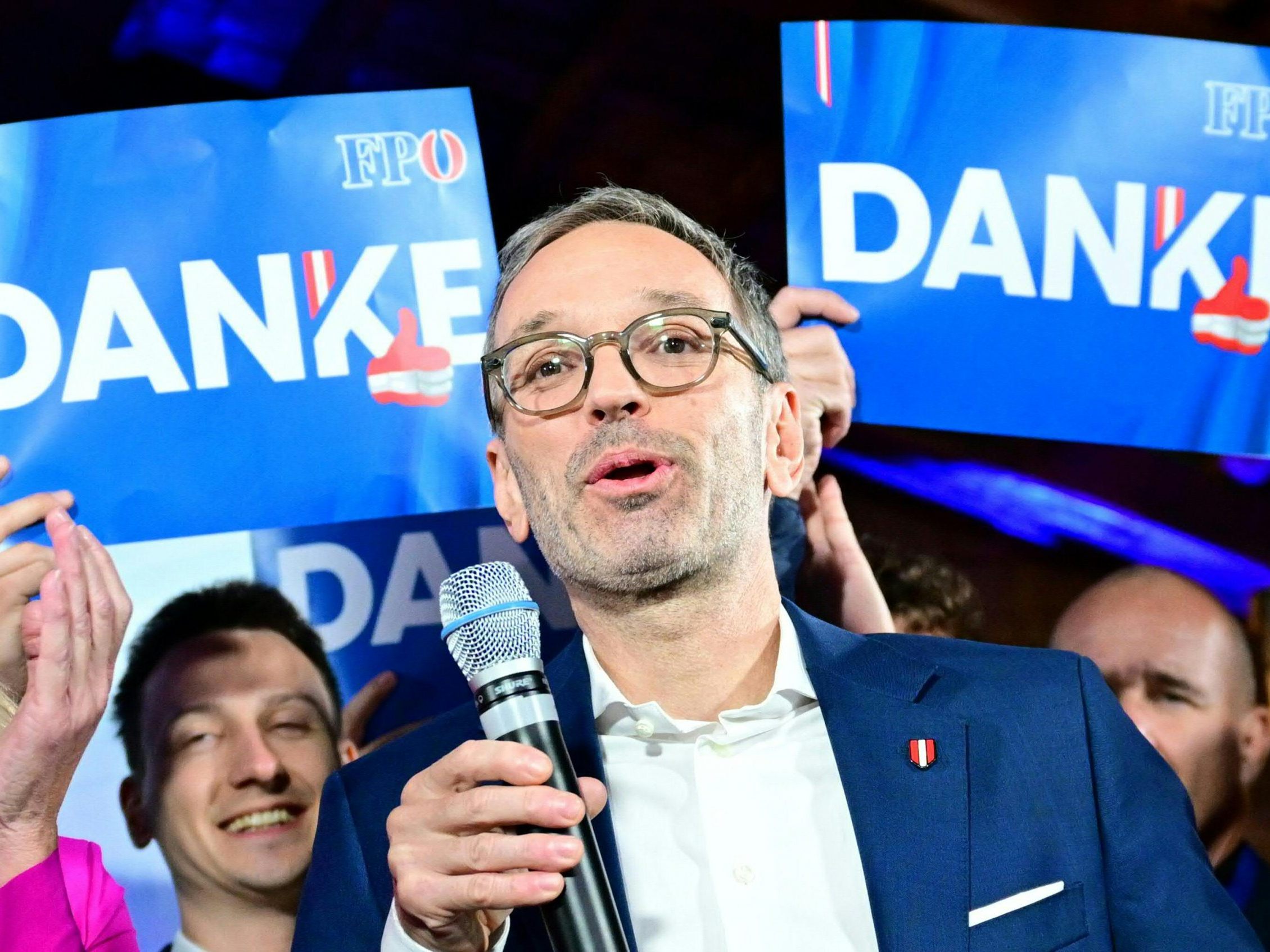 "Unsere Hand ist ausgestreckt", so FPÖ-Chef Kickl über Koalitionsverhandlungen.