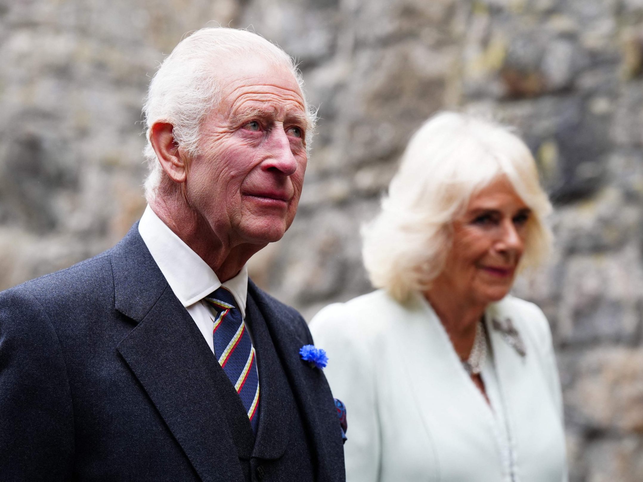 König Charles zeigt sich schockiert wegen den Überschwemmungen.