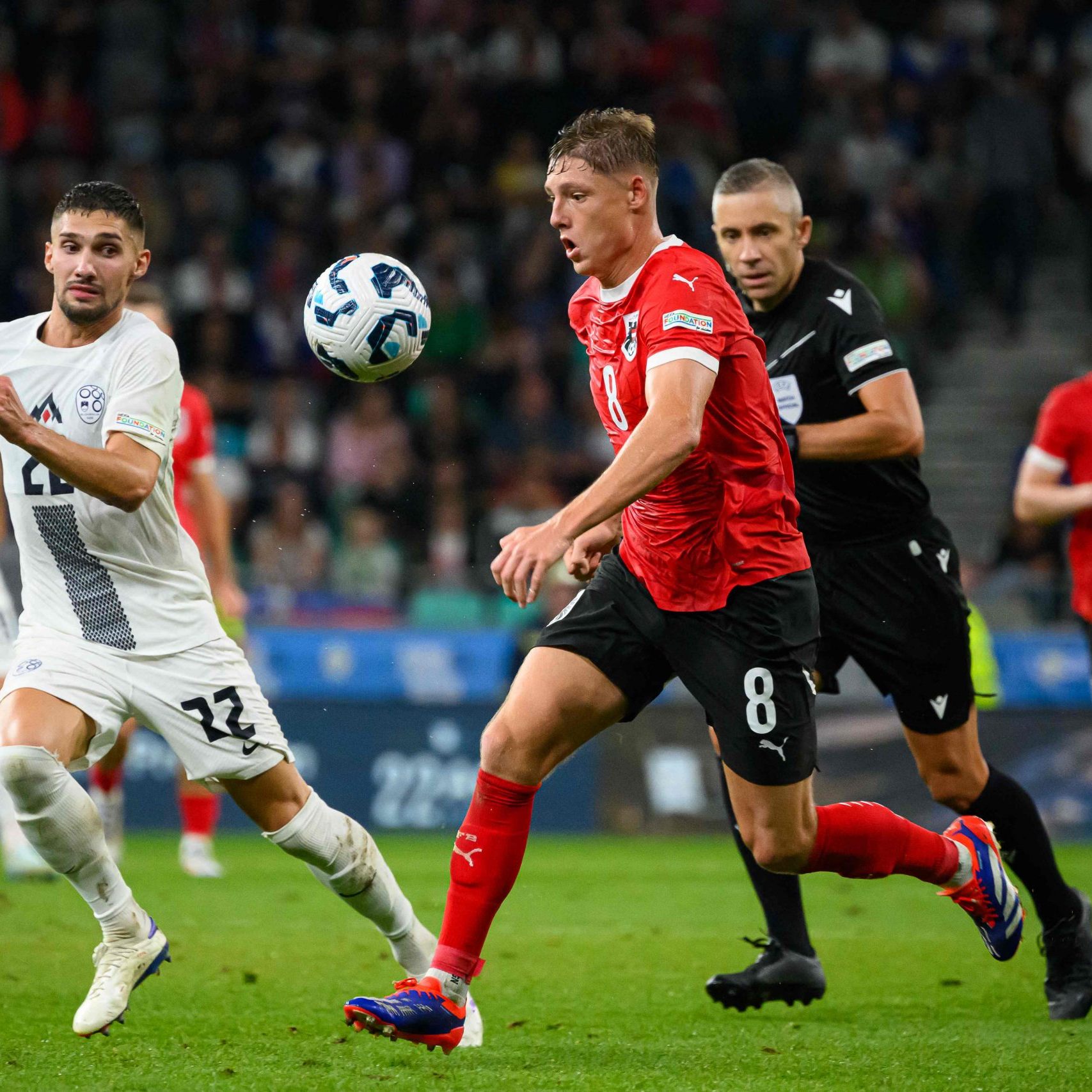 Österreich kam gegen Slowenien nicht über ein Remis hinaus.