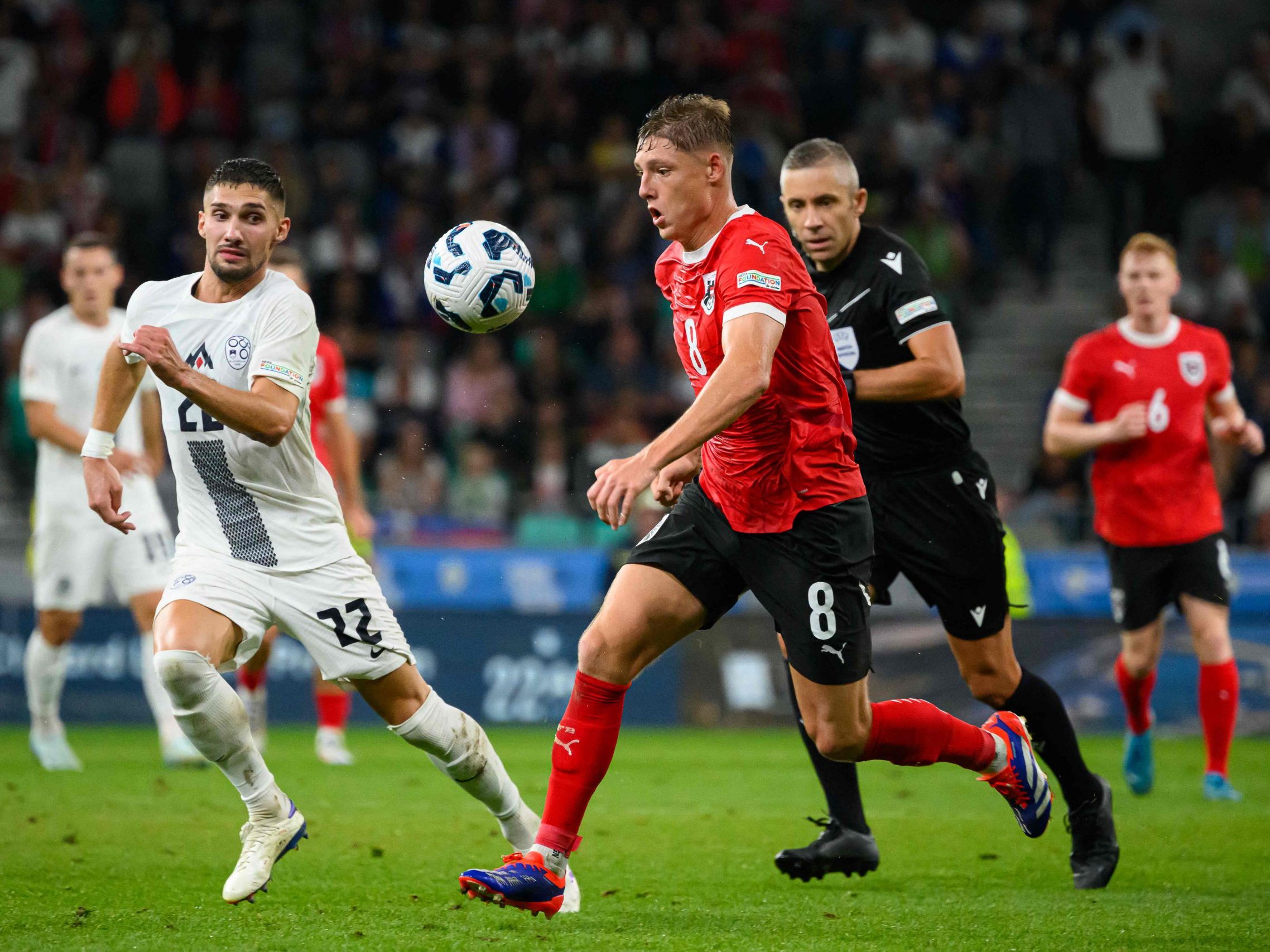 Österreich kam gegen Slowenien nicht über ein Remis hinaus.