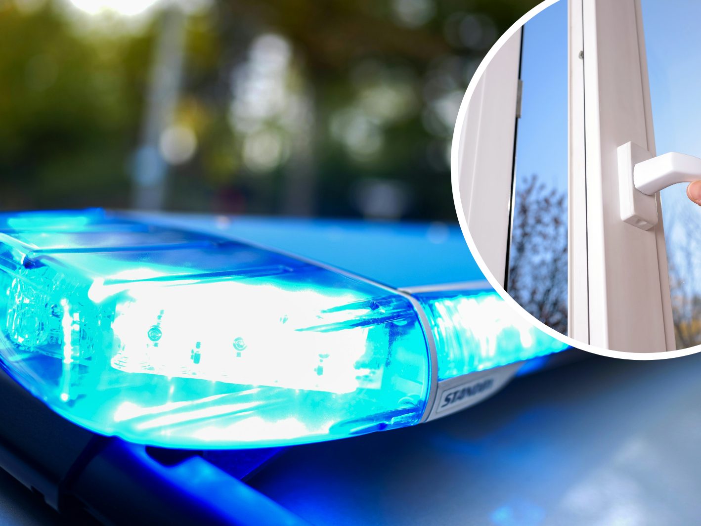Der Mann wollte mit einem Sprung aus dem Fenster vor der Polizei flüchten. Der Mann wollte mit einem Sprung aus dem Fenster vor der Polizei flüchten.