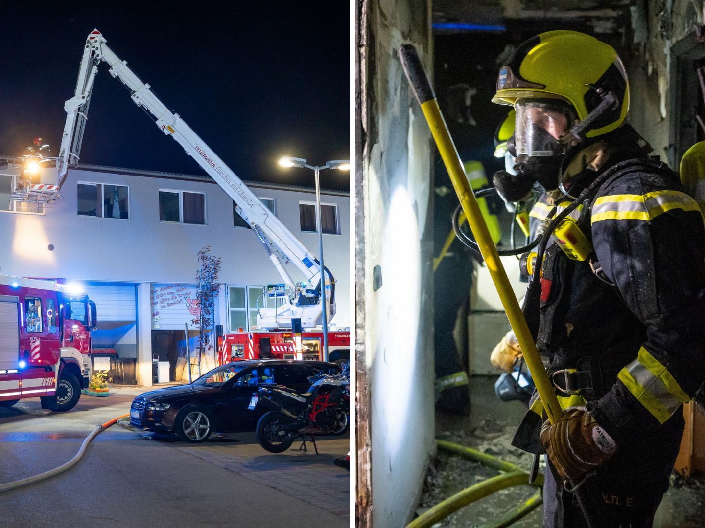 Der Brand konnte von der Feuerwehr unter Kontrolle gebracht werden.