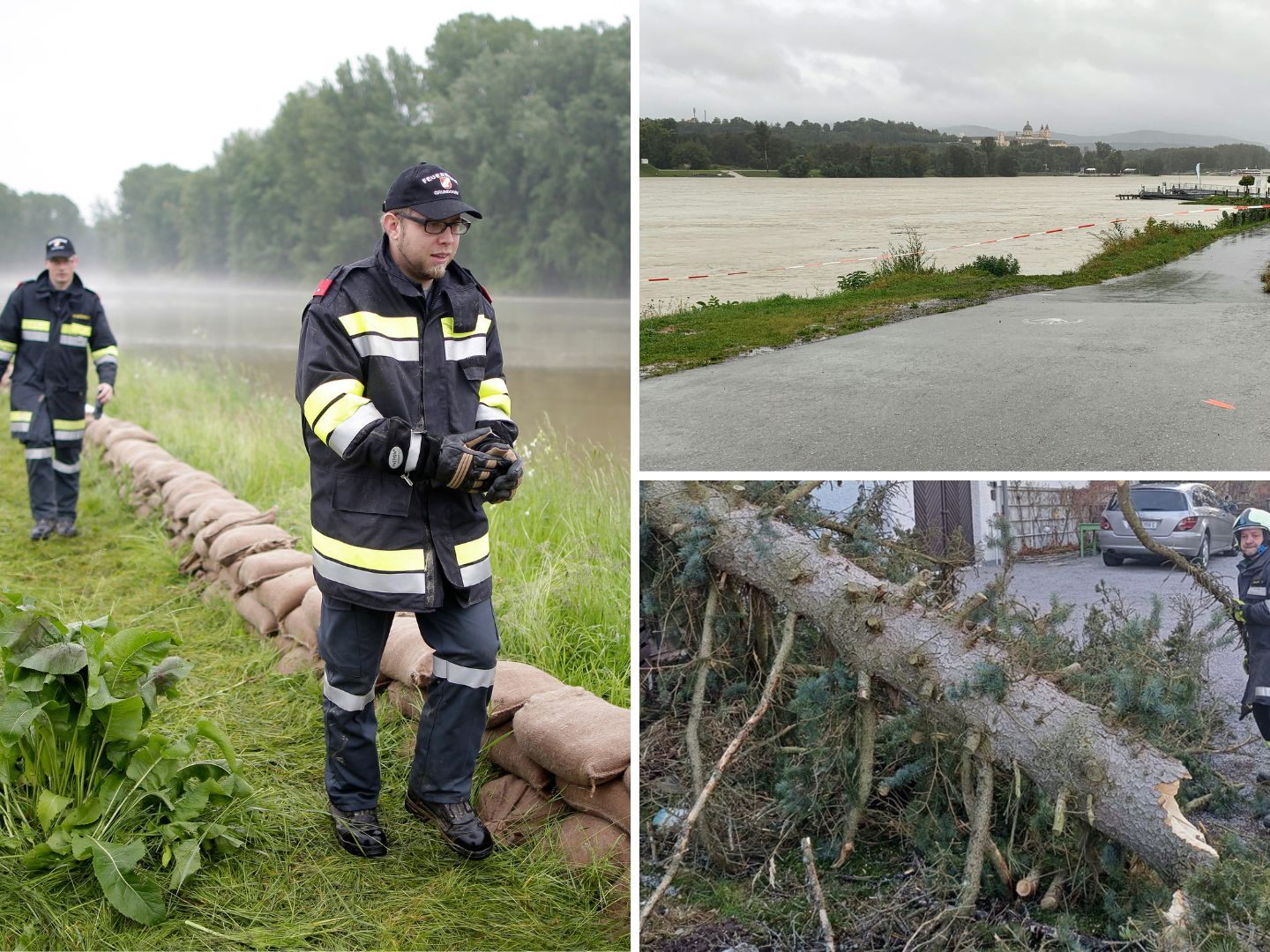 Unwettereinsätze in Österreich im Live-Blog.
