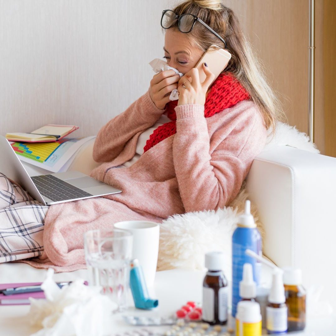 Immer mehr Beschäftigte gehen krank arbeiten.