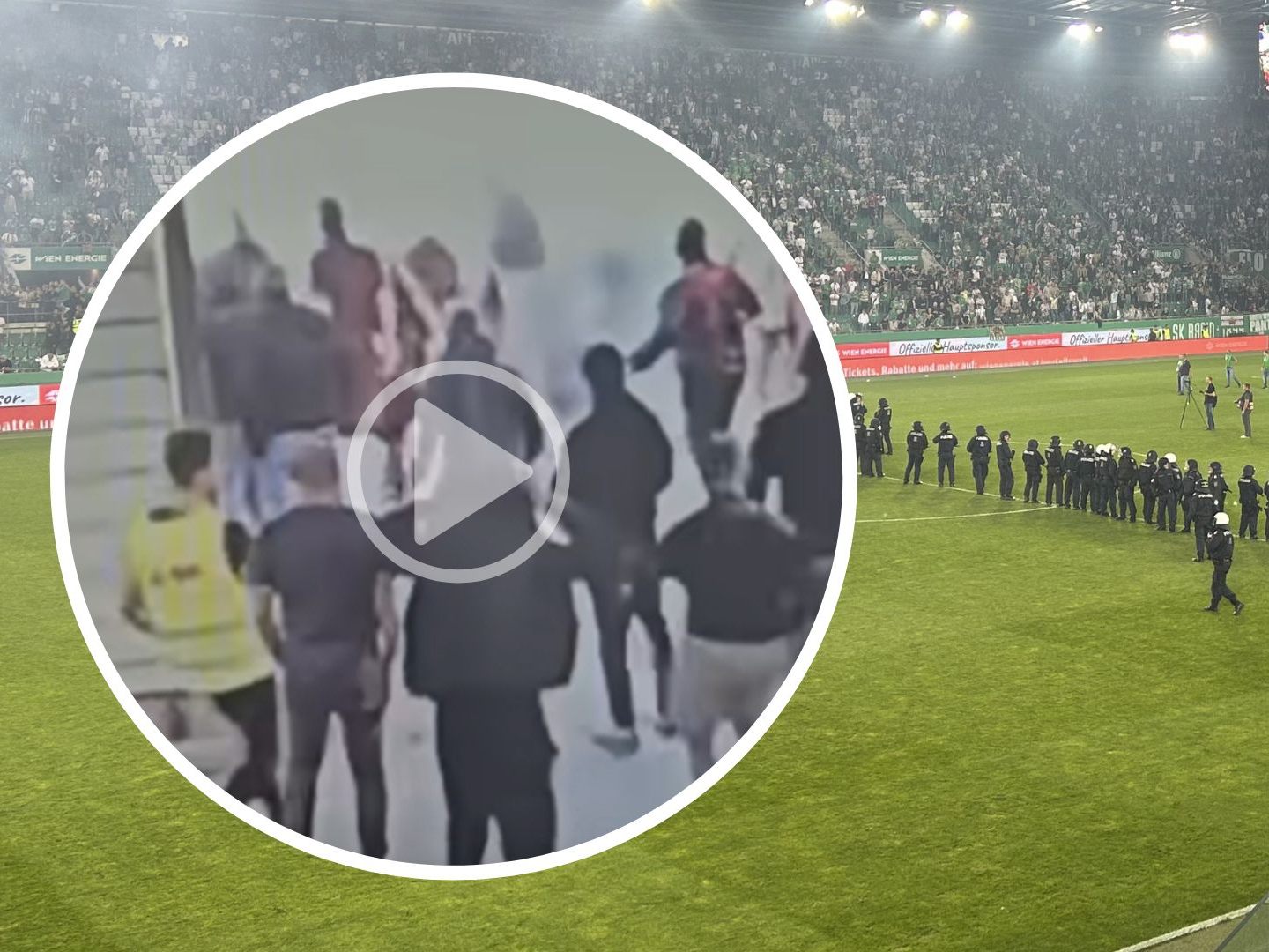Der "Falter" stellte das Video online und ortet Polizeiversagen.