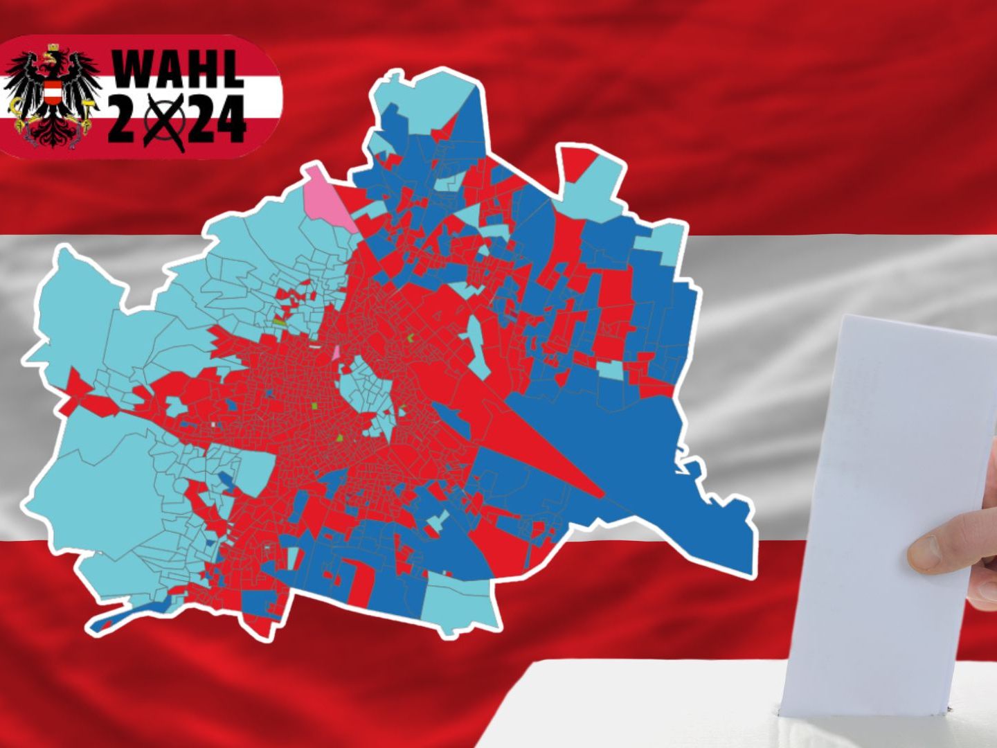 Die Ergebnisse der Nationalratswahl 2024 aus den Wiener Bezirken. Die Ergebnisse der Nationalratswahl 2024 aus den Wiener Bezirken.
