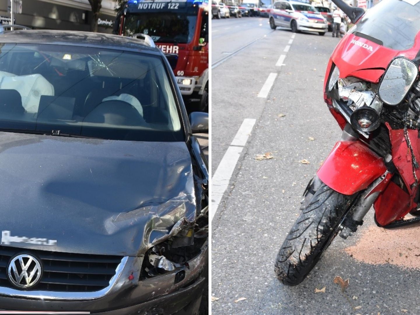 In Wien-Brigittenau kam es zu einem schweren Unfall. In Wien-Brigittenau kam es zu einem schweren Unfall.