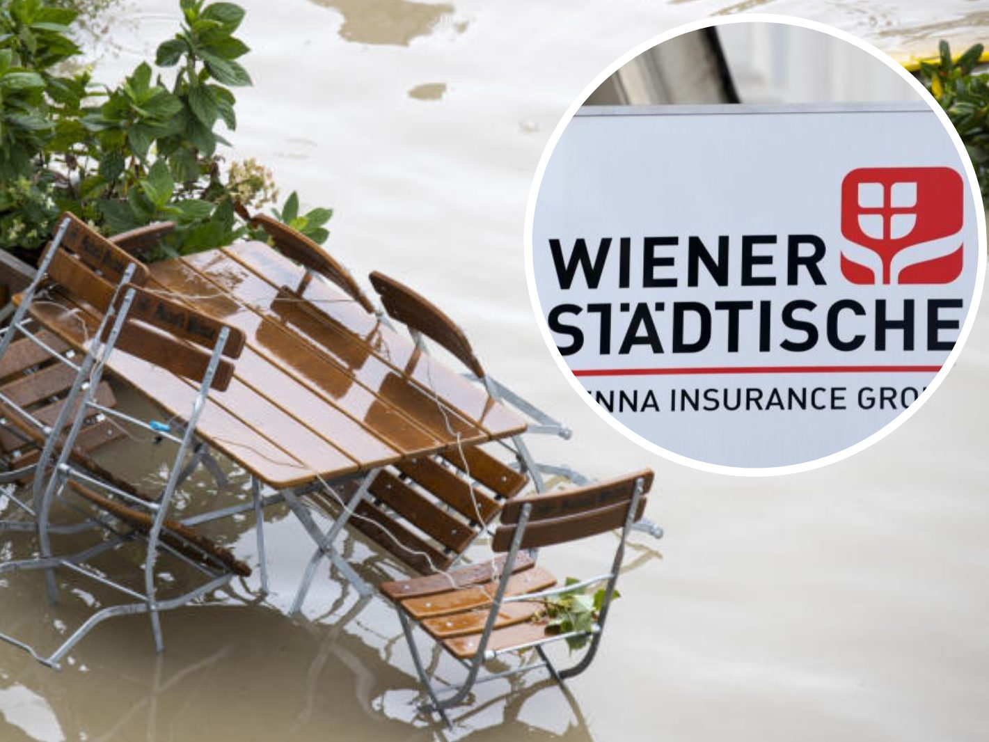 Die Wiener Städtische erwartet versicherte Schäden von bis zu 100 Mio. Euro.