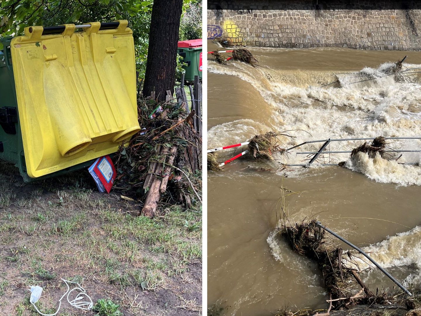 Am Dienstag waren die Folgen des Hochwassers in Wien und Niederösterreich bereits deutlich sichtbar. Am Dienstag waren die Folgen des Hochwassers in Wien und Niederösterreich bereits deutlich sichtbar.
