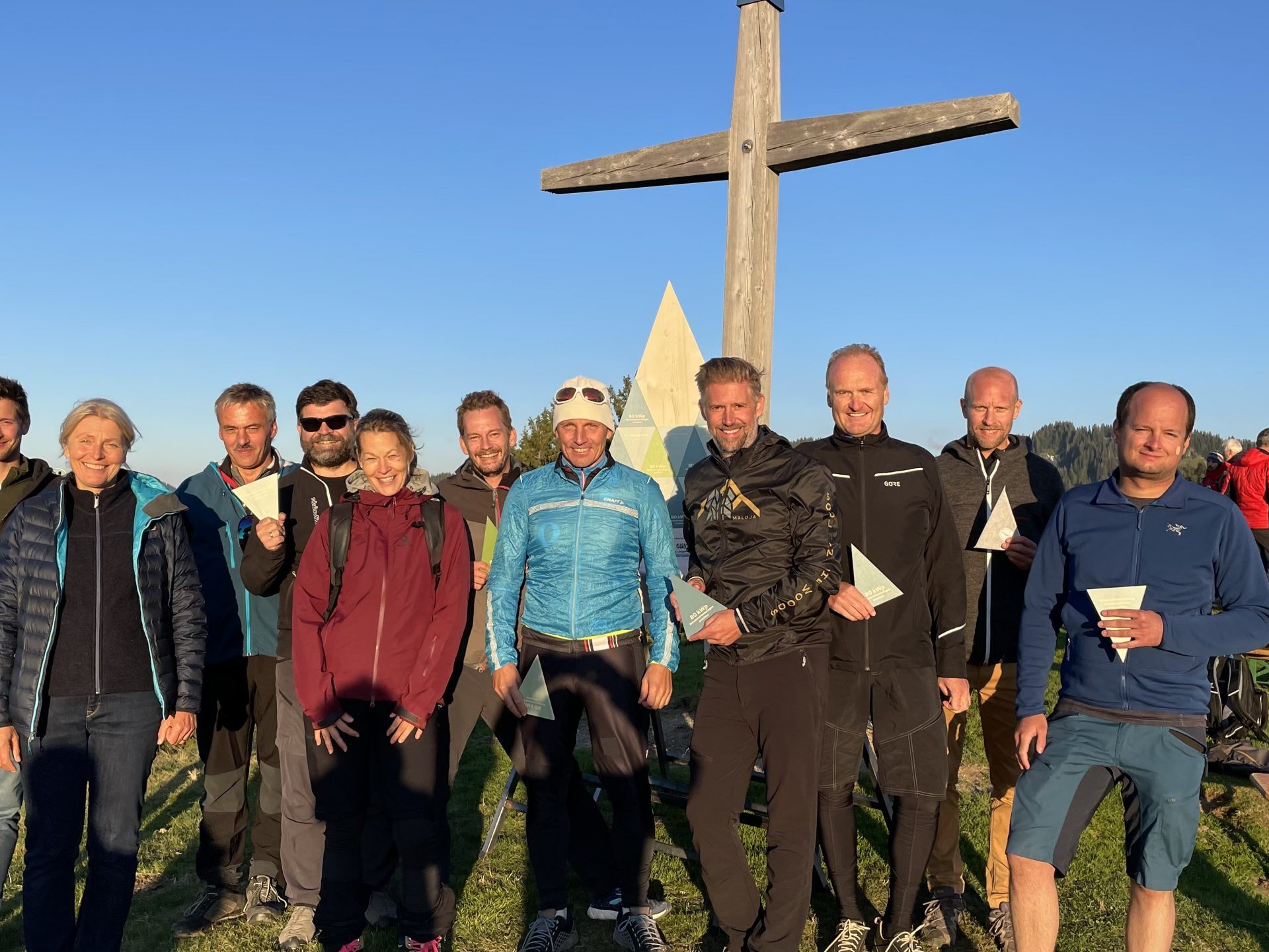 Auch die Vorderwälder Bürgermeister und die Projektleitung sind beim Klimagipfel am Rotenberg dabei. Auch die Vorderwälder Bürgermeister und die Projektleitung sind beim Klimagipfel am Rotenberg dabei.