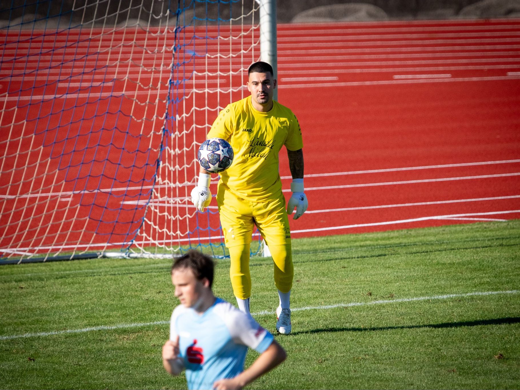 BW-Torhüter Claudio Majer freut sich auf das erste Derby in der VN.at-Eliteliga BW-Torhüter Claudio Majer freut sich auf das erste Derby in der VN.at-Eliteliga